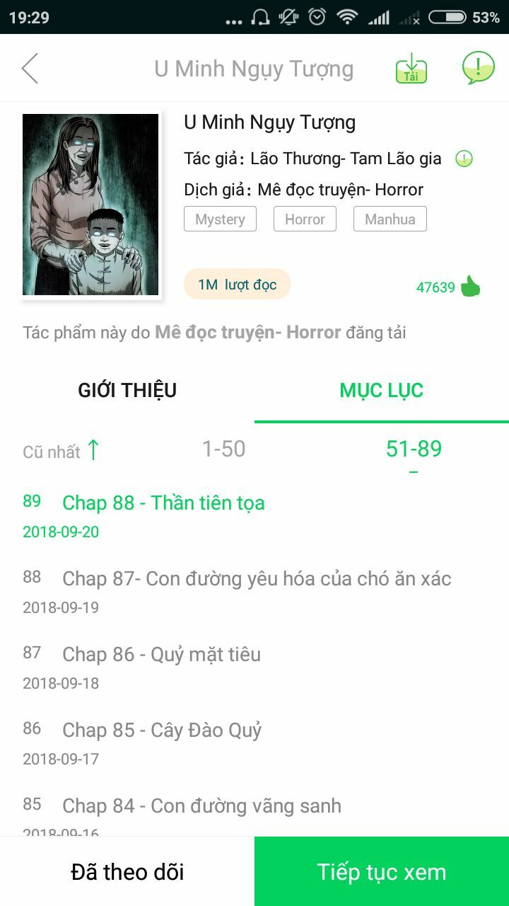 Đọc truyện U Minh Ngụy Tượng - Chap 36