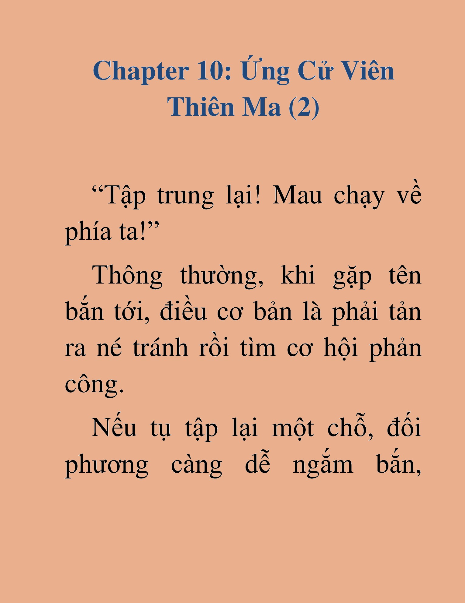 Đọc truyện HAT[NOVEL] Ứng Cử Viên Thiên Ma: Thợ Săn Nhìn Thấu Tiền Kiếp - Chap 10