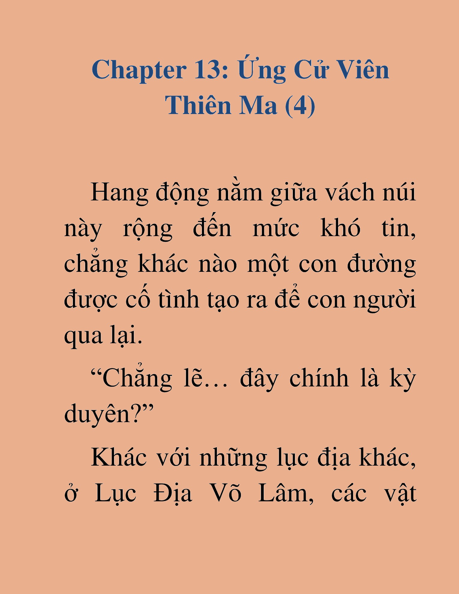 Đọc truyện HAT[NOVEL] Ứng Cử Viên Thiên Ma: Thợ Săn Nhìn Thấu Tiền Kiếp - Chap 13