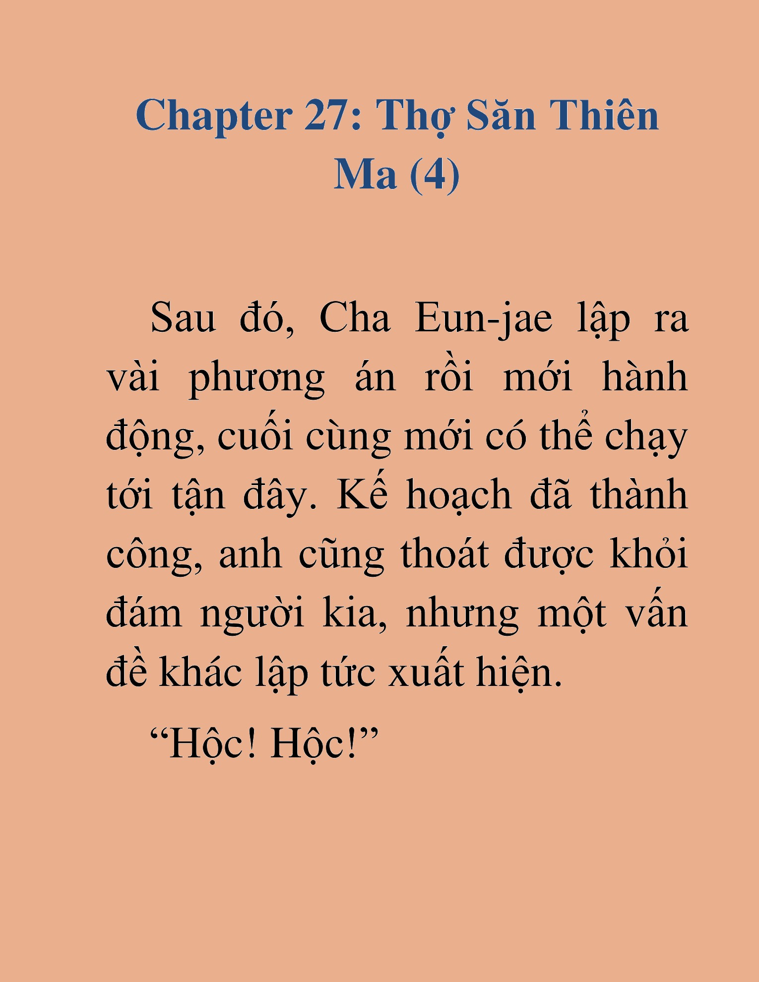 Đọc truyện HAT[NOVEL] Ứng Cử Viên Thiên Ma: Thợ Săn Nhìn Thấu Tiền Kiếp - Chap 27