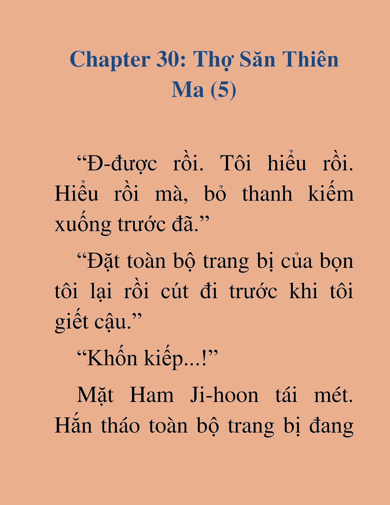 Đọc truyện HAT[NOVEL] Ứng Cử Viên Thiên Ma: Thợ Săn Nhìn Thấu Tiền Kiếp - Chap 30