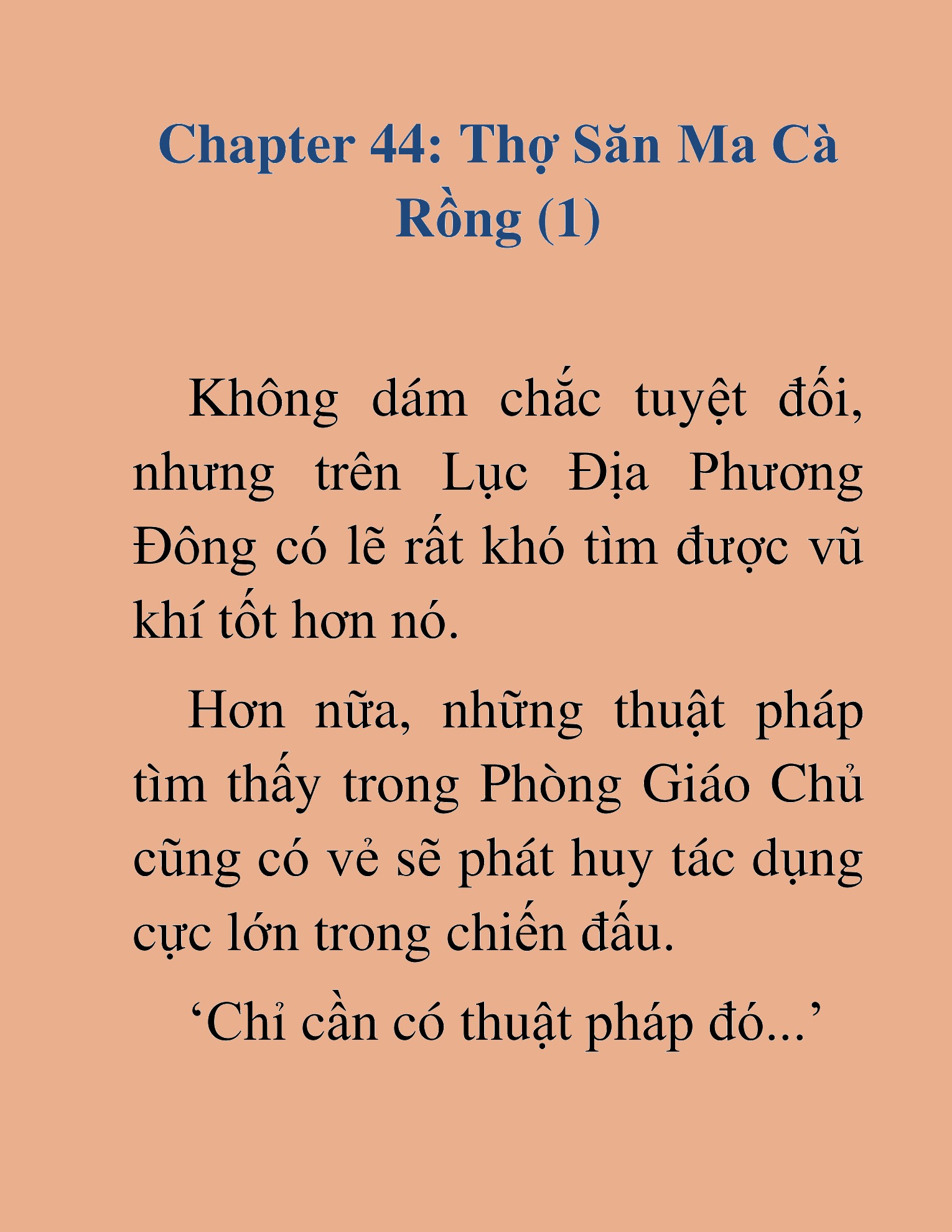 Đọc truyện HAT[NOVEL] Ứng Cử Viên Thiên Ma: Thợ Săn Nhìn Thấu Tiền Kiếp - Chap 44