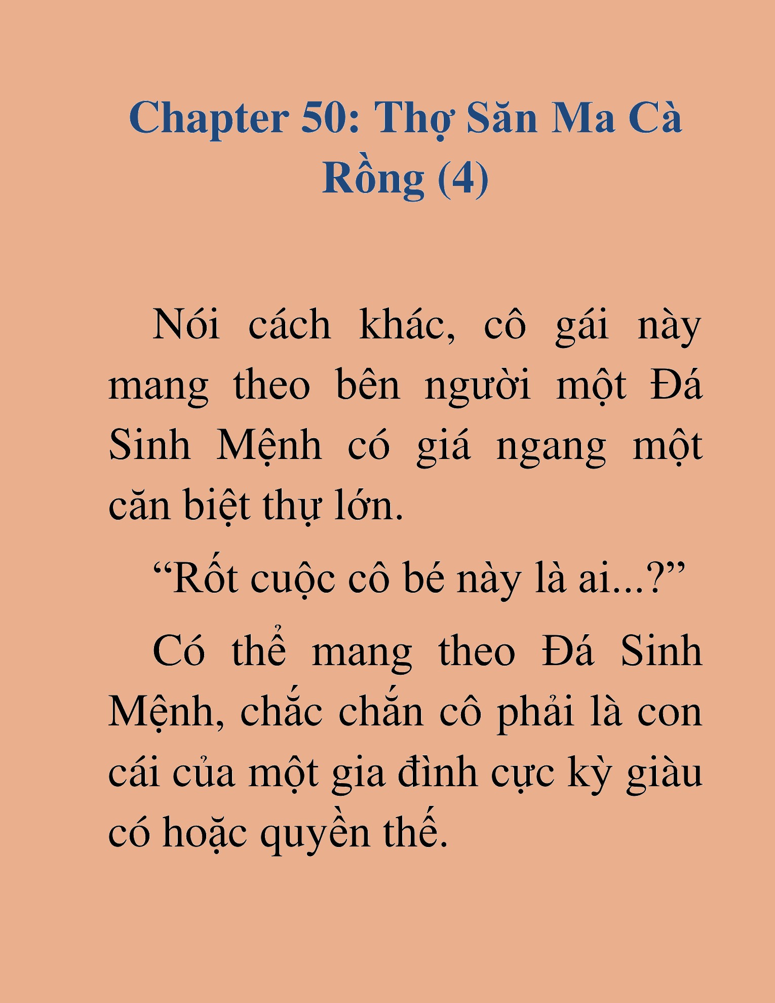 Đọc truyện HAT[NOVEL] Ứng Cử Viên Thiên Ma: Thợ Săn Nhìn Thấu Tiền Kiếp - Chap 50