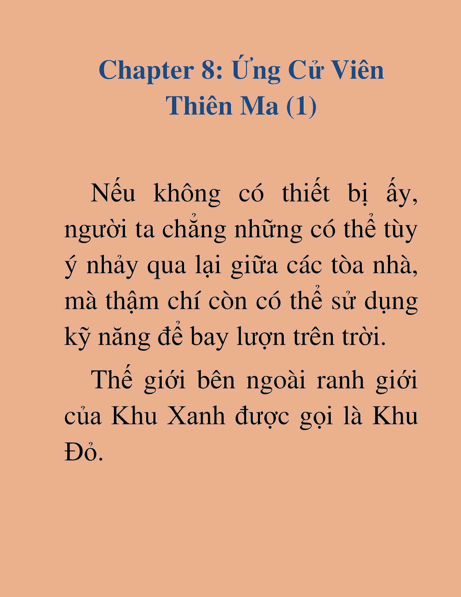 Đọc truyện HAT[NOVEL] Ứng Cử Viên Thiên Ma: Thợ Săn Nhìn Thấu Tiền Kiếp - Chap 8