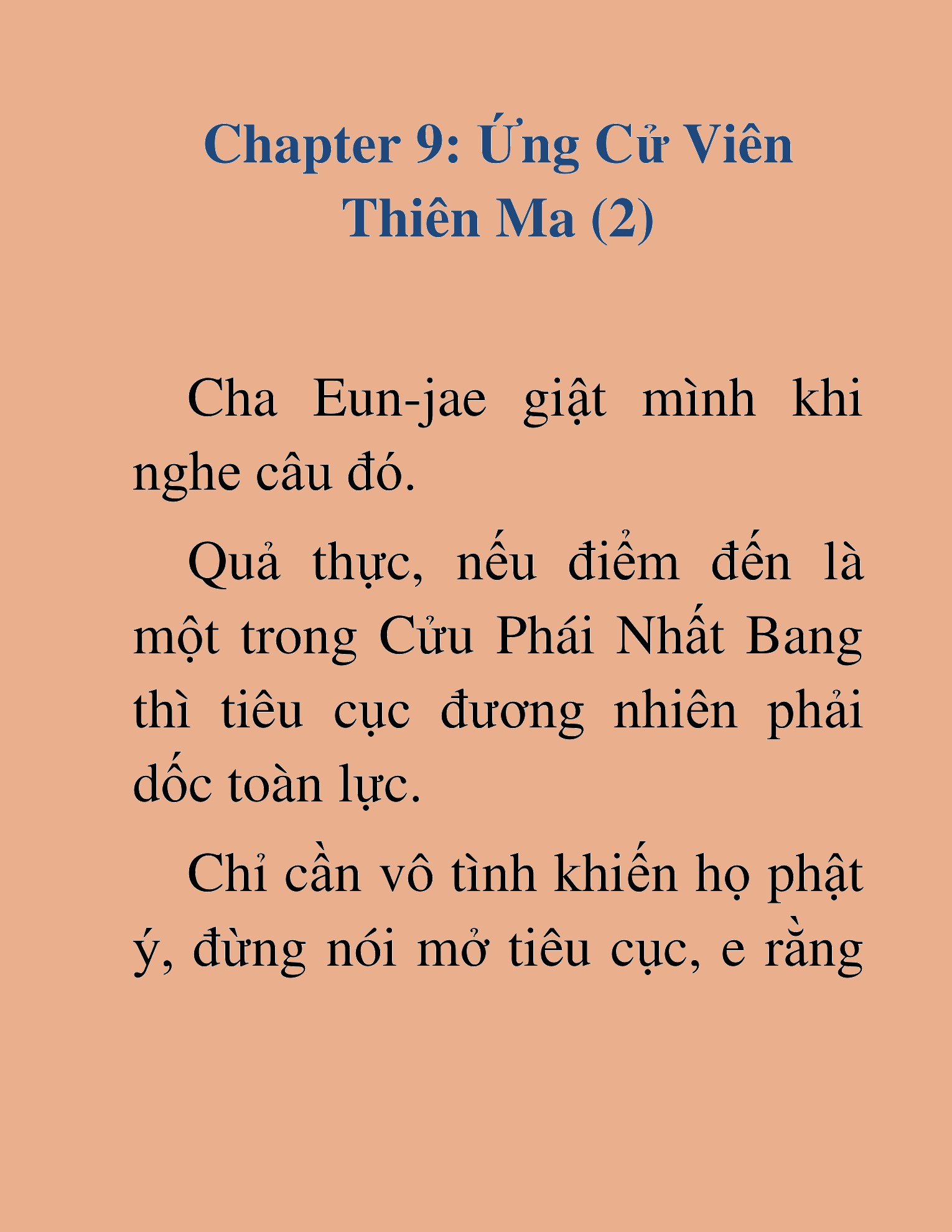 Đọc truyện HAT[NOVEL] Ứng Cử Viên Thiên Ma: Thợ Săn Nhìn Thấu Tiền Kiếp - Chap 9