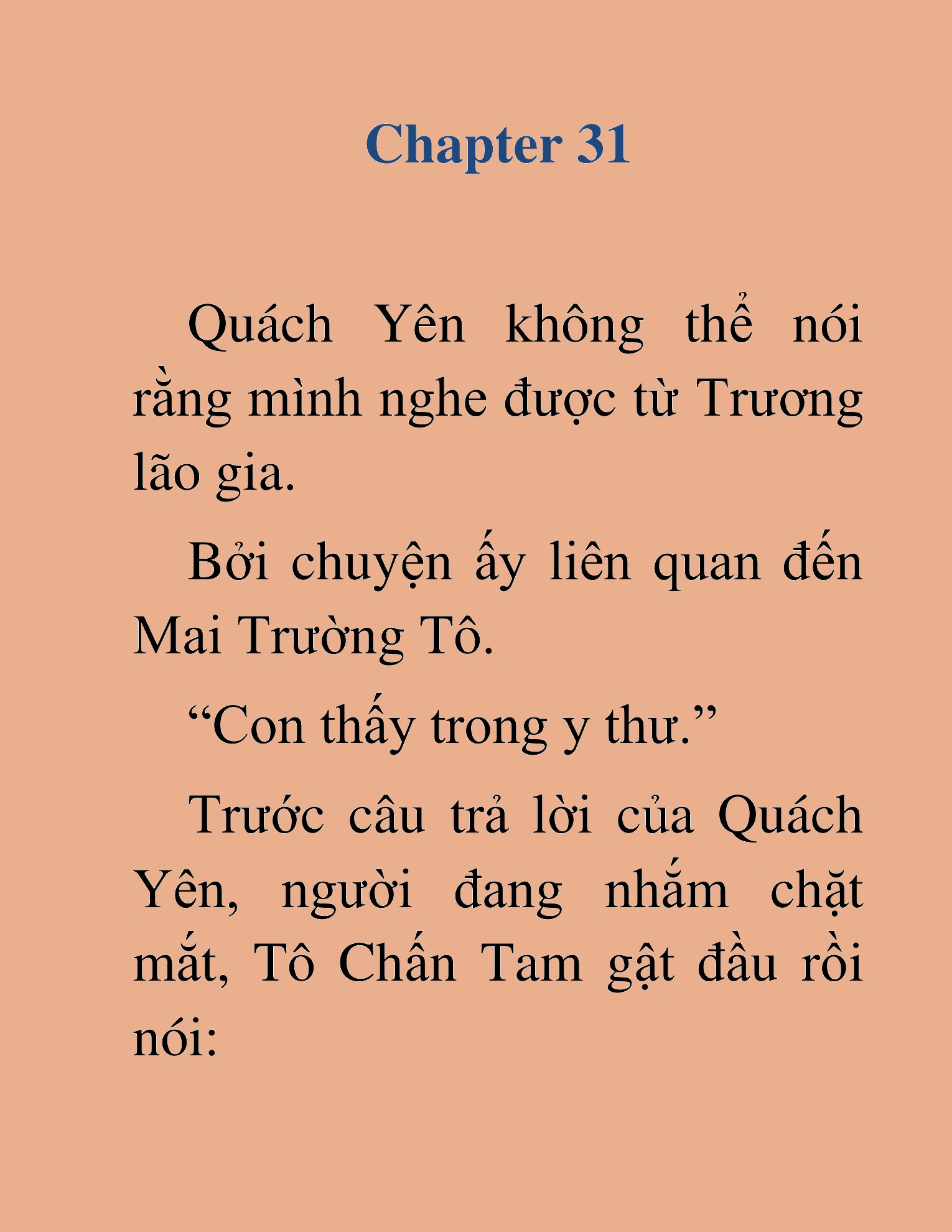Đọc truyện HAT[novel] Võ Đang Chân Kinh - Chap 31