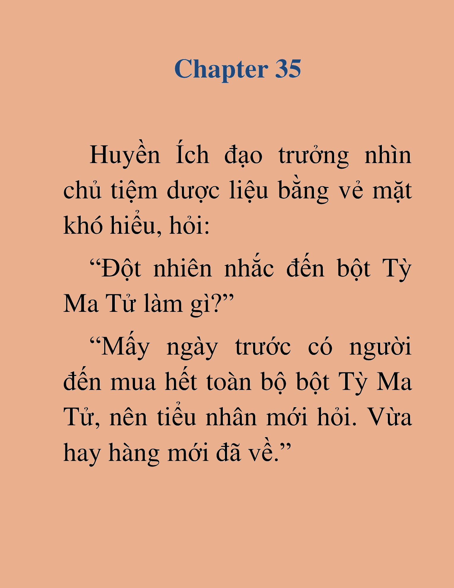 Đọc truyện HAT[novel] Võ Đang Chân Kinh - Chap 35