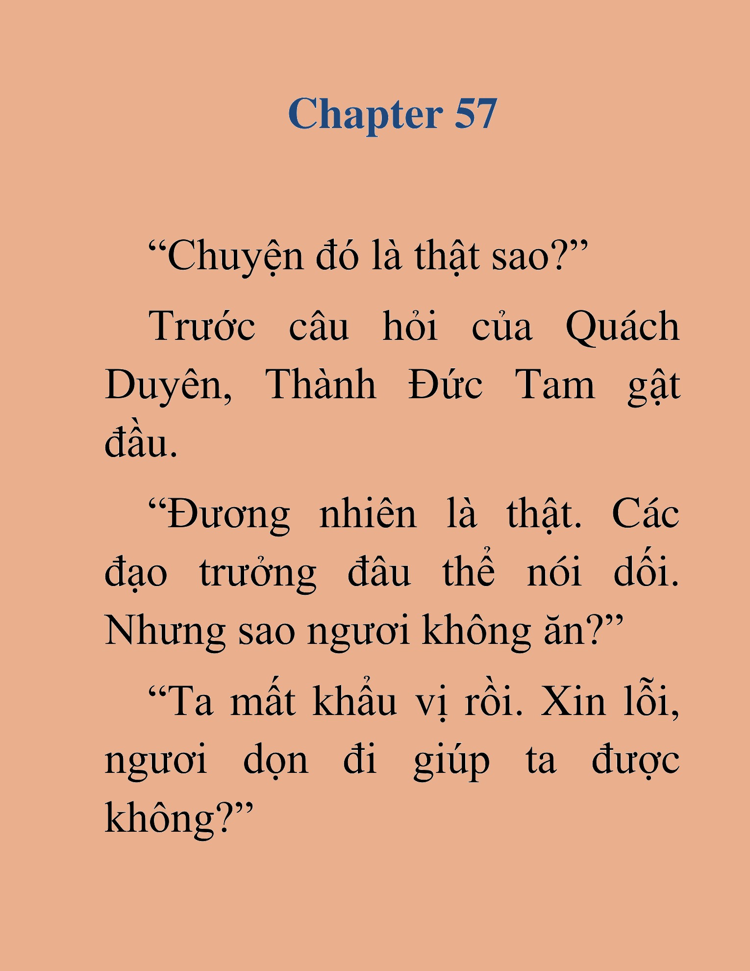 Đọc truyện HAT[novel] Võ Đang Chân Kinh - Chap 57