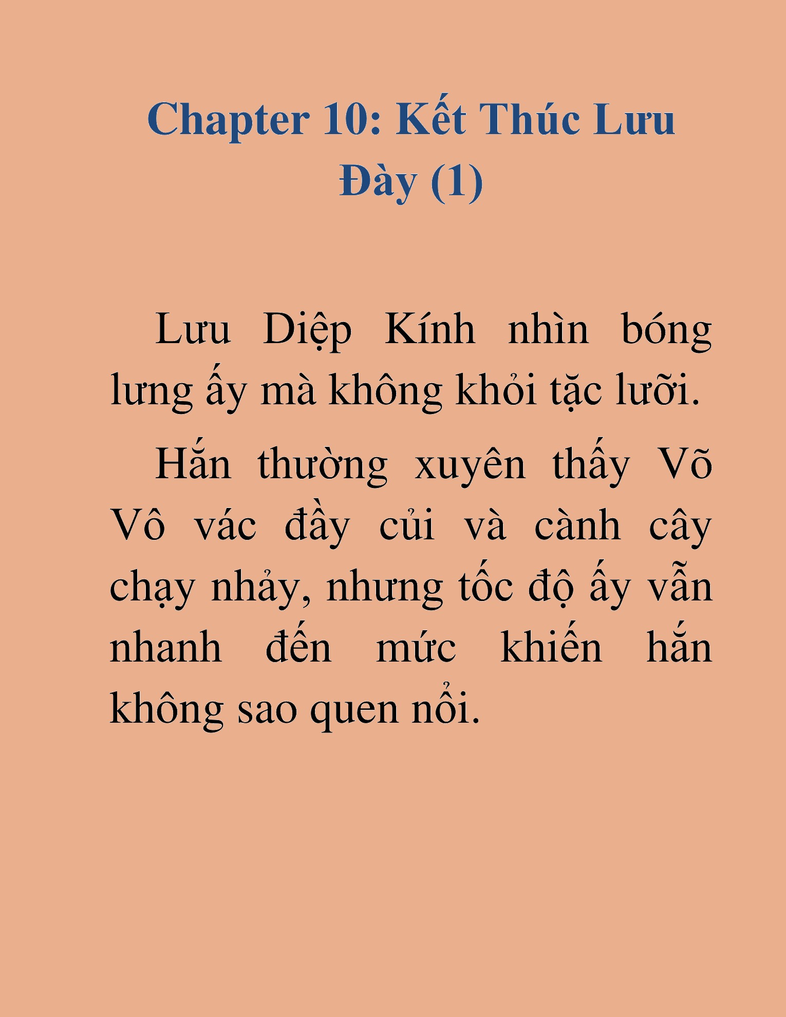 Đọc truyện HAT[NOVEL] Võ Vô Vô Địch - Chap 10
