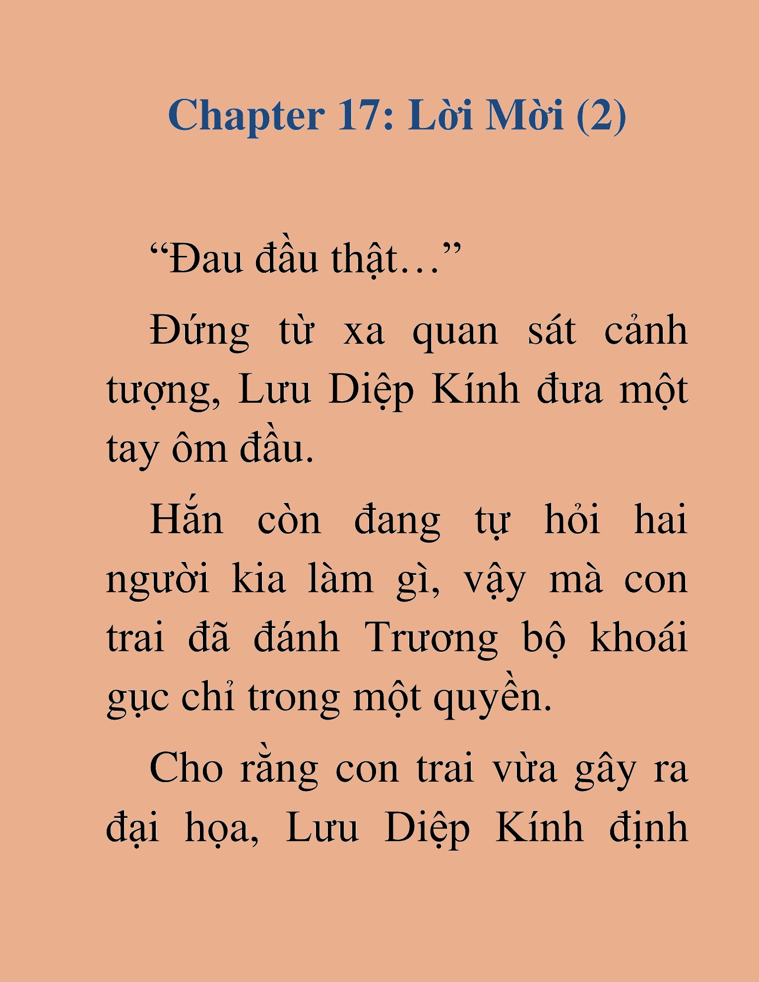 Đọc truyện HAT[NOVEL] Võ Vô Vô Địch - Chap 17