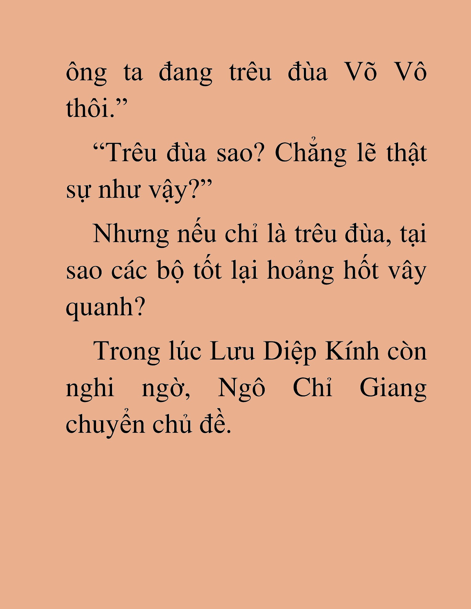 Đọc truyện HAT[NOVEL] Võ Vô Vô Địch - Chap 17