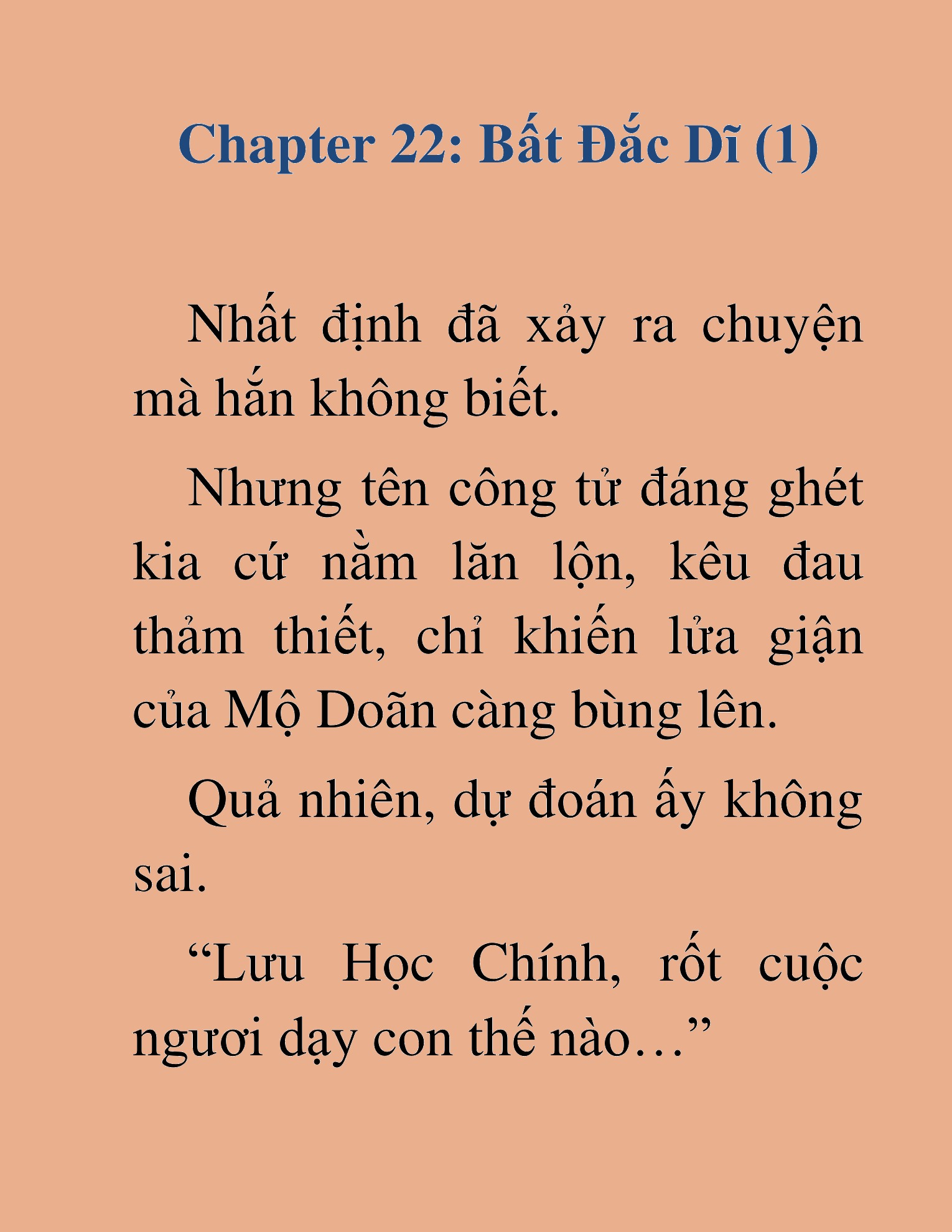 Đọc truyện HAT[NOVEL] Võ Vô Vô Địch - Chap 22