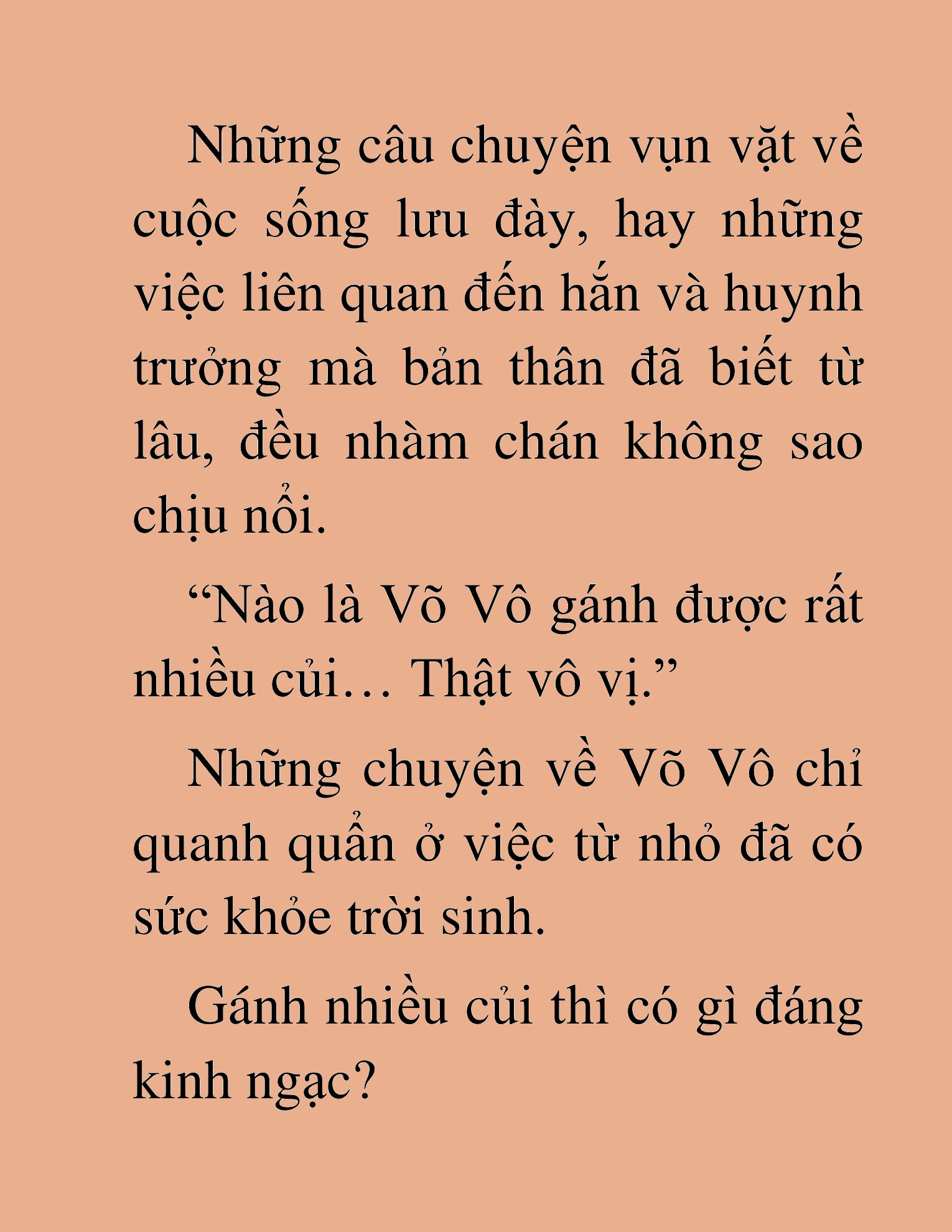 Đọc truyện HAT[NOVEL] Võ Vô Vô Địch - Chap 25