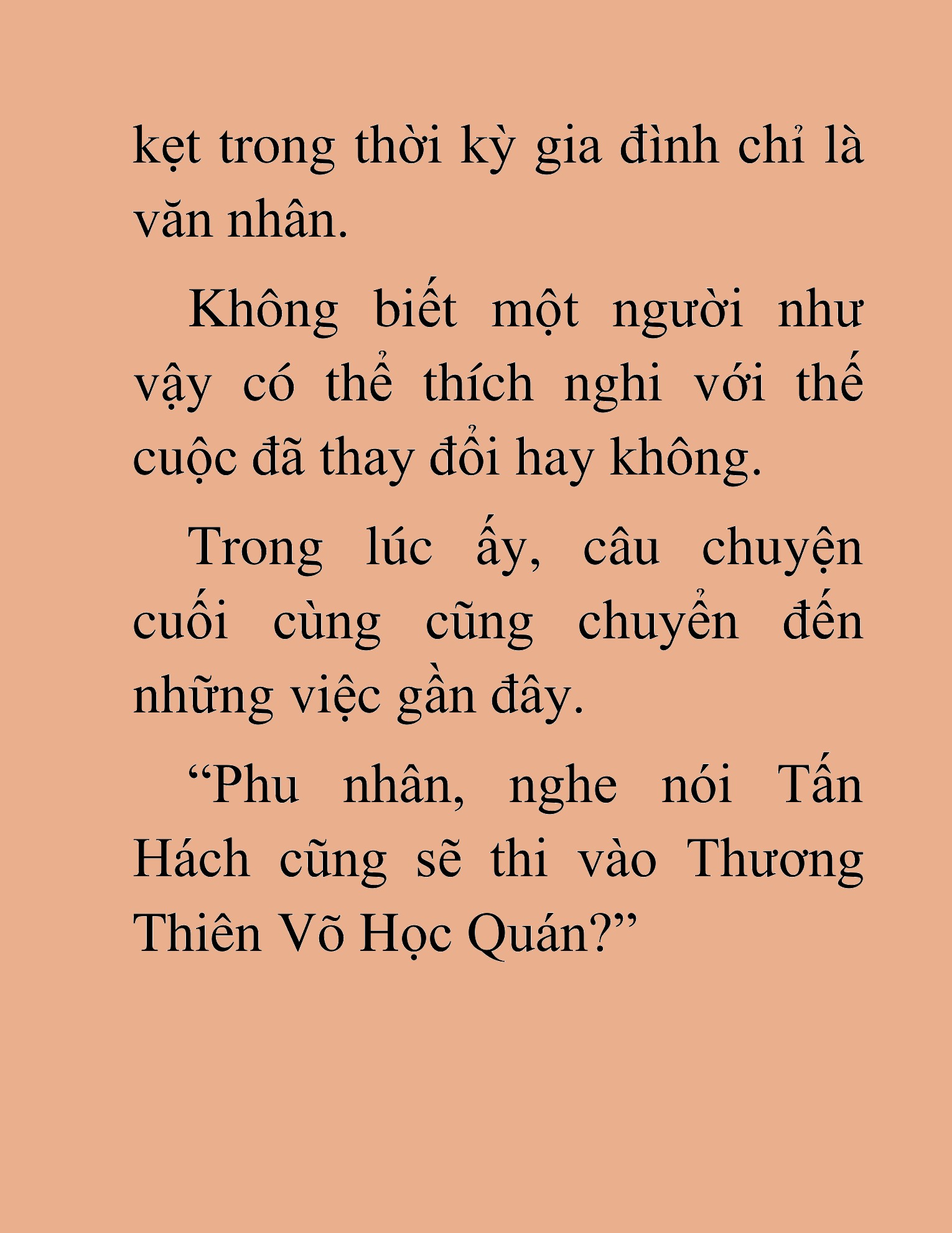Đọc truyện HAT[NOVEL] Võ Vô Vô Địch - Chap 25