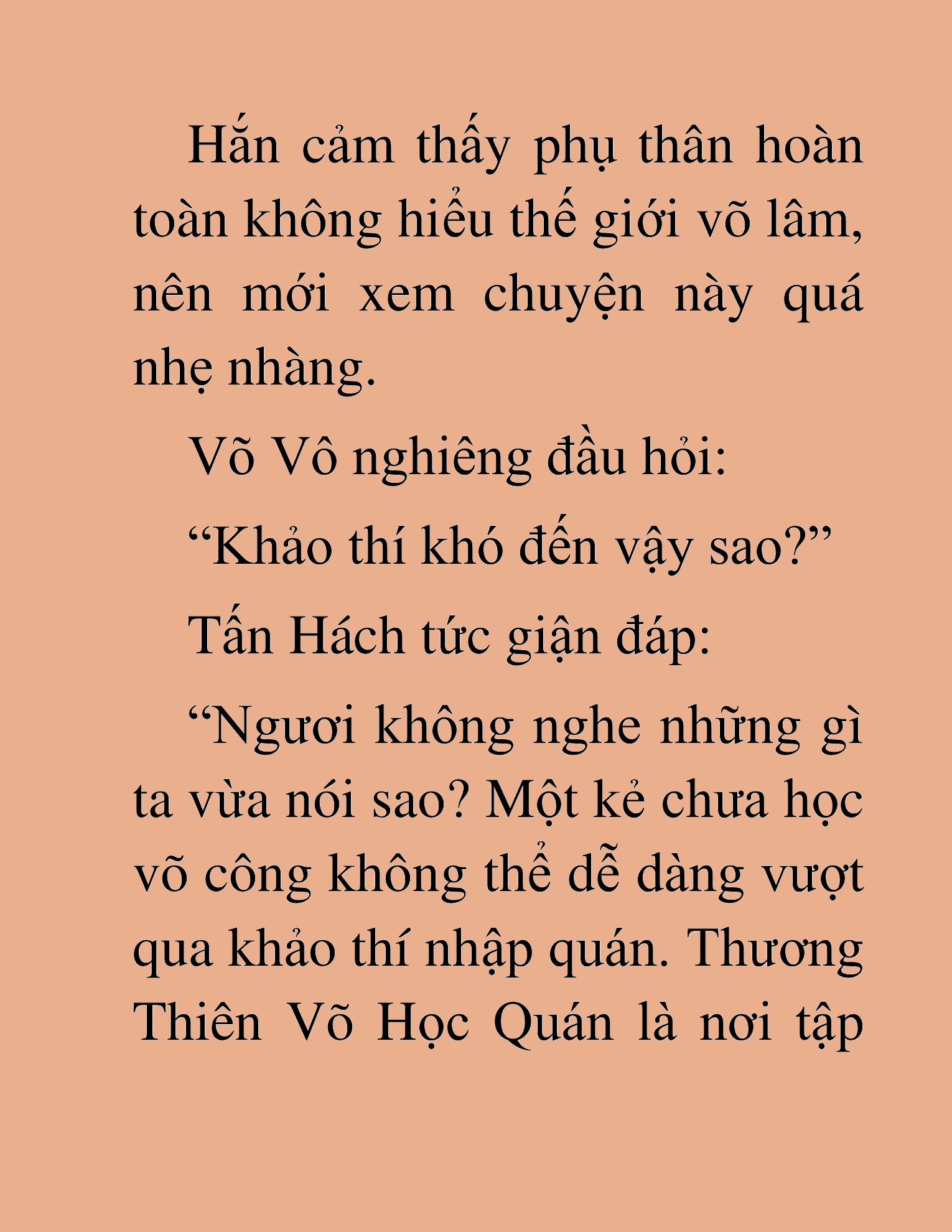 Đọc truyện HAT[NOVEL] Võ Vô Vô Địch - Chap 26