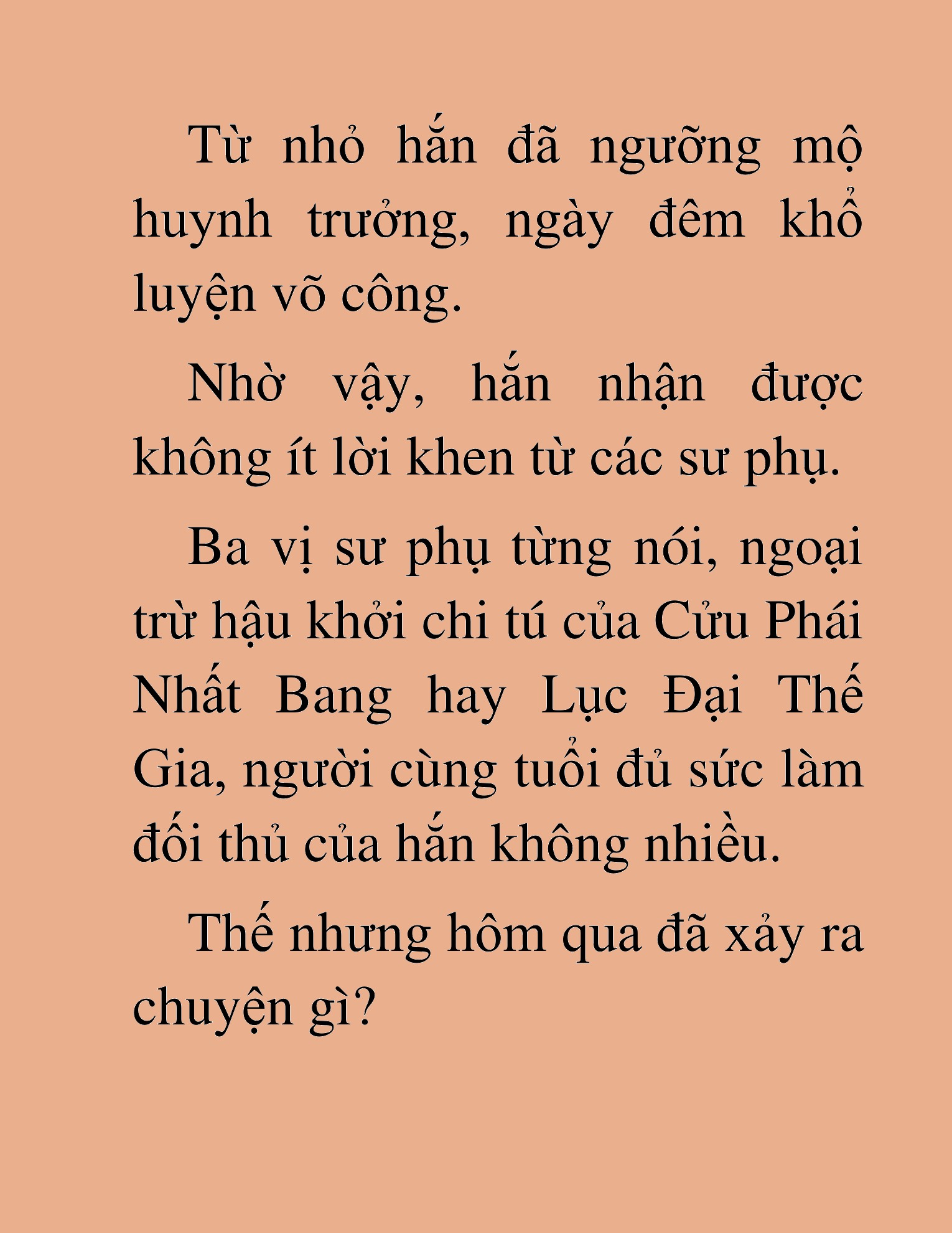 Đọc truyện HAT[NOVEL] Võ Vô Vô Địch - Chap 27