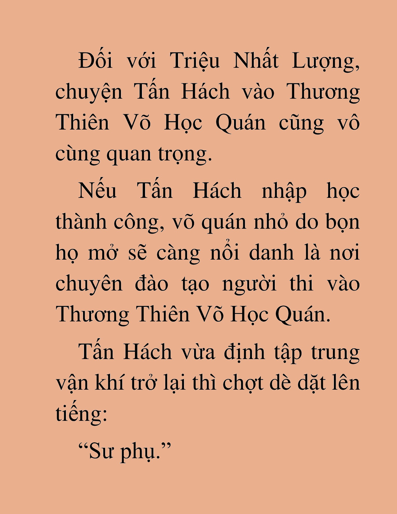 Đọc truyện HAT[NOVEL] Võ Vô Vô Địch - Chap 27