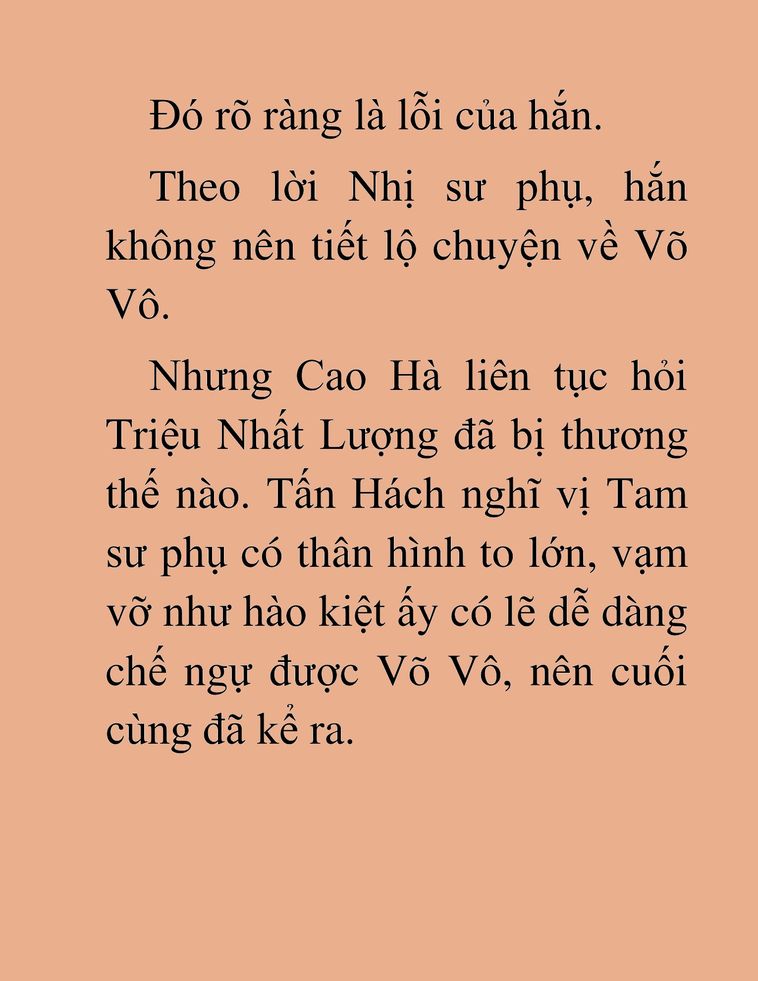 Đọc truyện HAT[NOVEL] Võ Vô Vô Địch - Chap 29