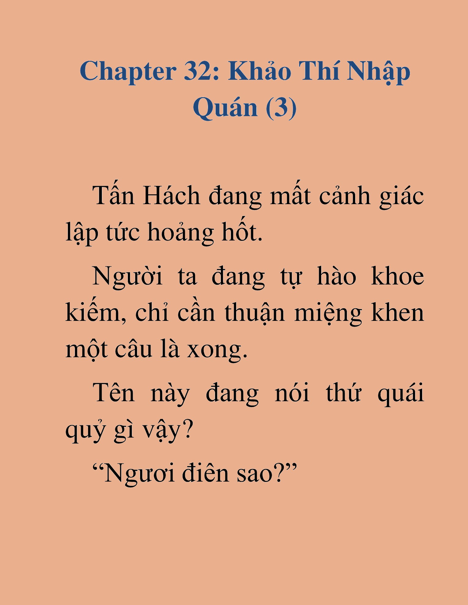 Đọc truyện HAT[NOVEL] Võ Vô Vô Địch - Chap 32