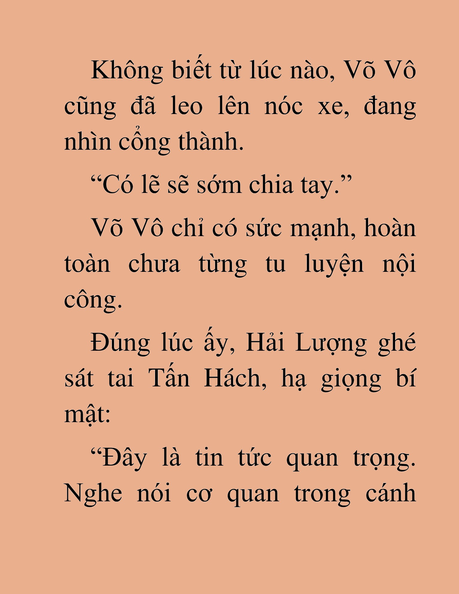 Đọc truyện HAT[NOVEL] Võ Vô Vô Địch - Chap 33