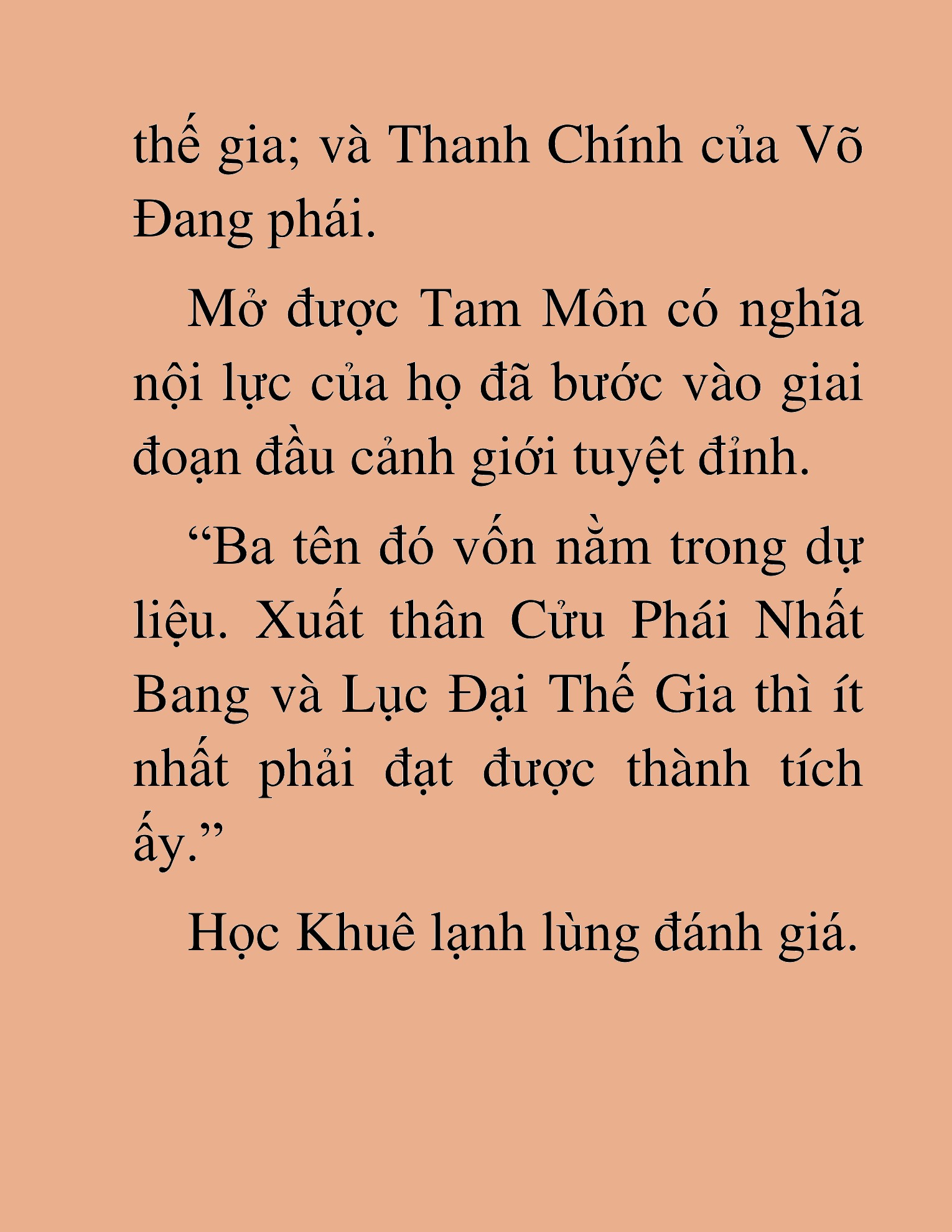 Đọc truyện HAT[NOVEL] Võ Vô Vô Địch - Chap 33