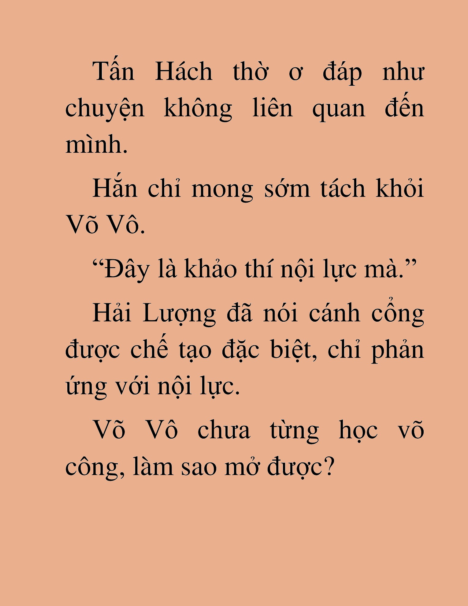 Đọc truyện HAT[NOVEL] Võ Vô Vô Địch - Chap 36