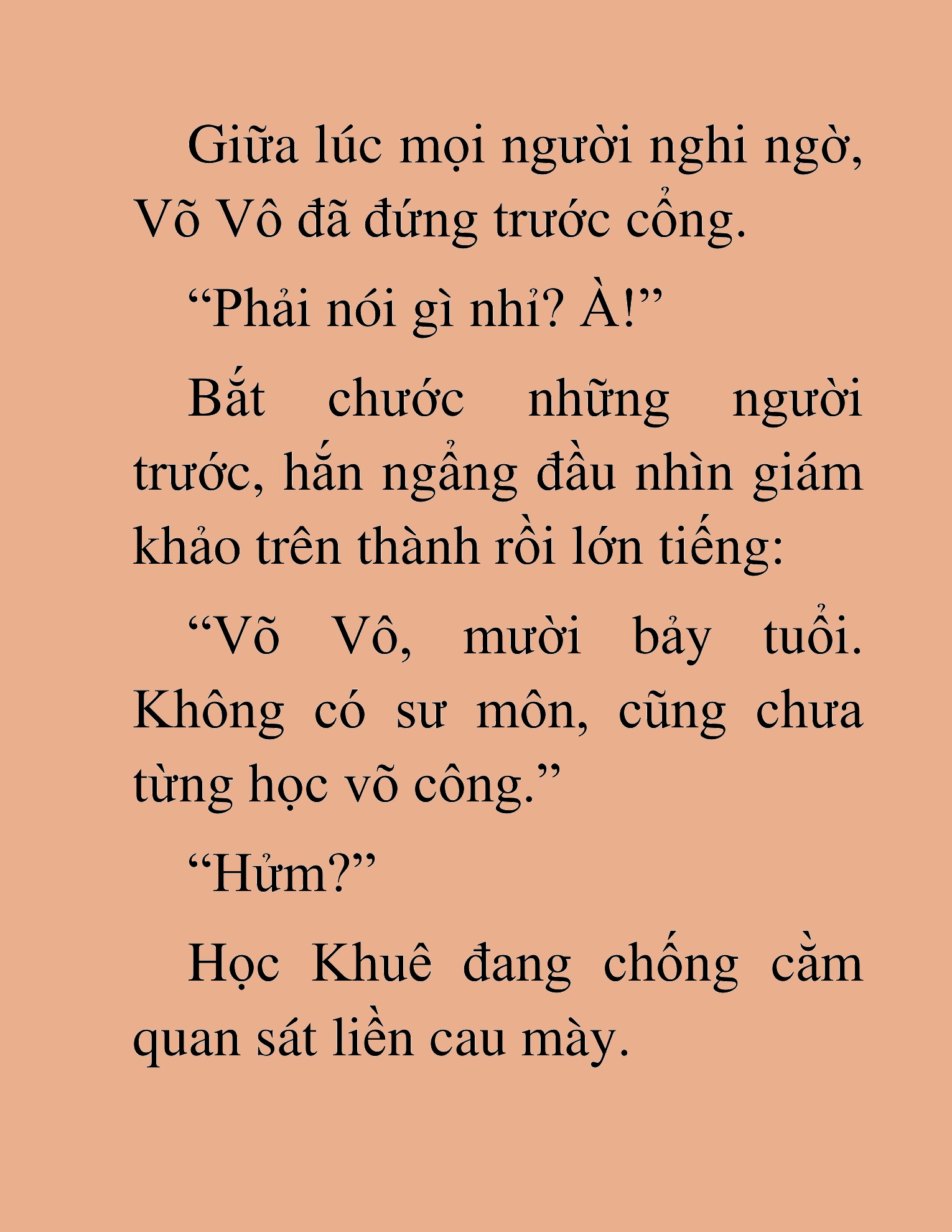 Đọc truyện HAT[NOVEL] Võ Vô Vô Địch - Chap 36