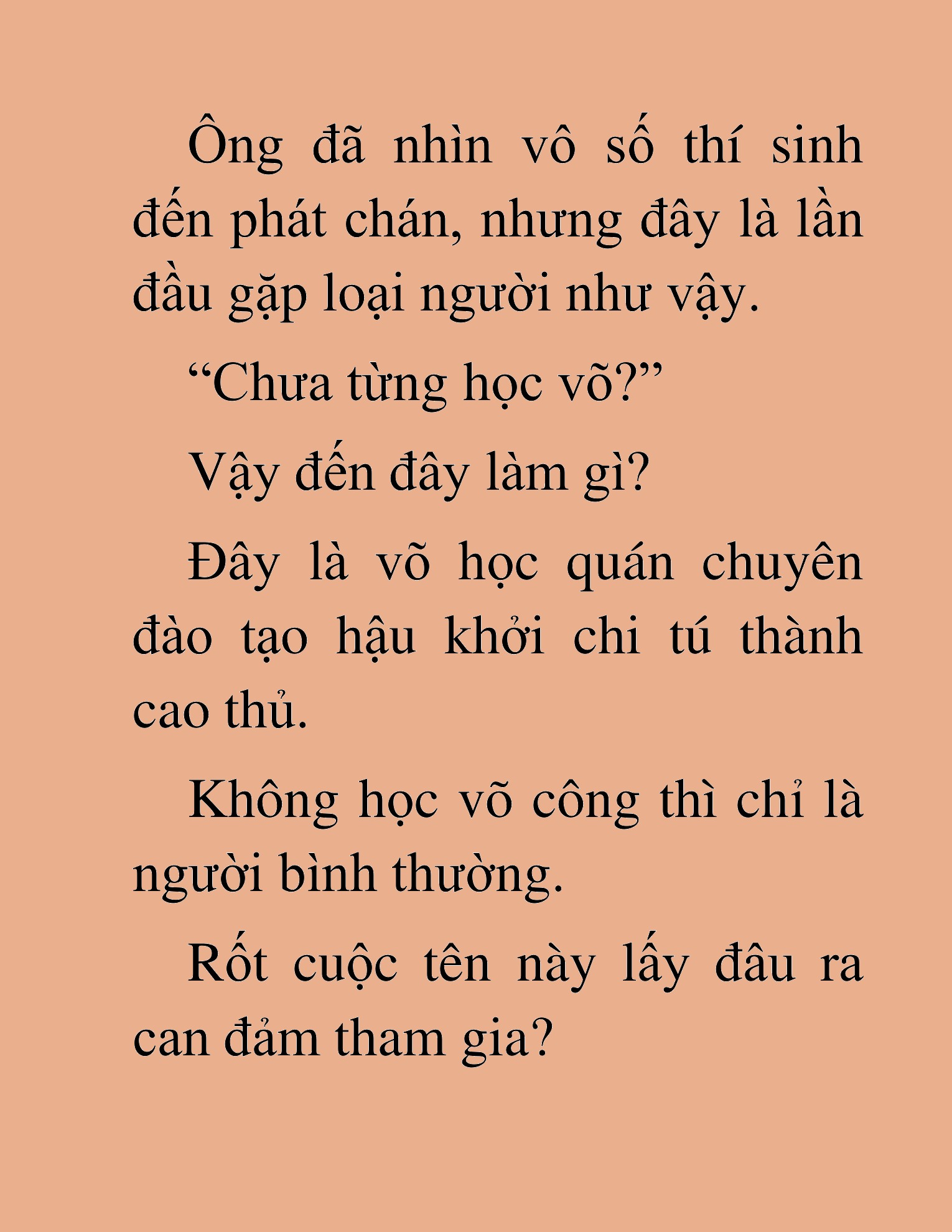 Đọc truyện HAT[NOVEL] Võ Vô Vô Địch - Chap 36