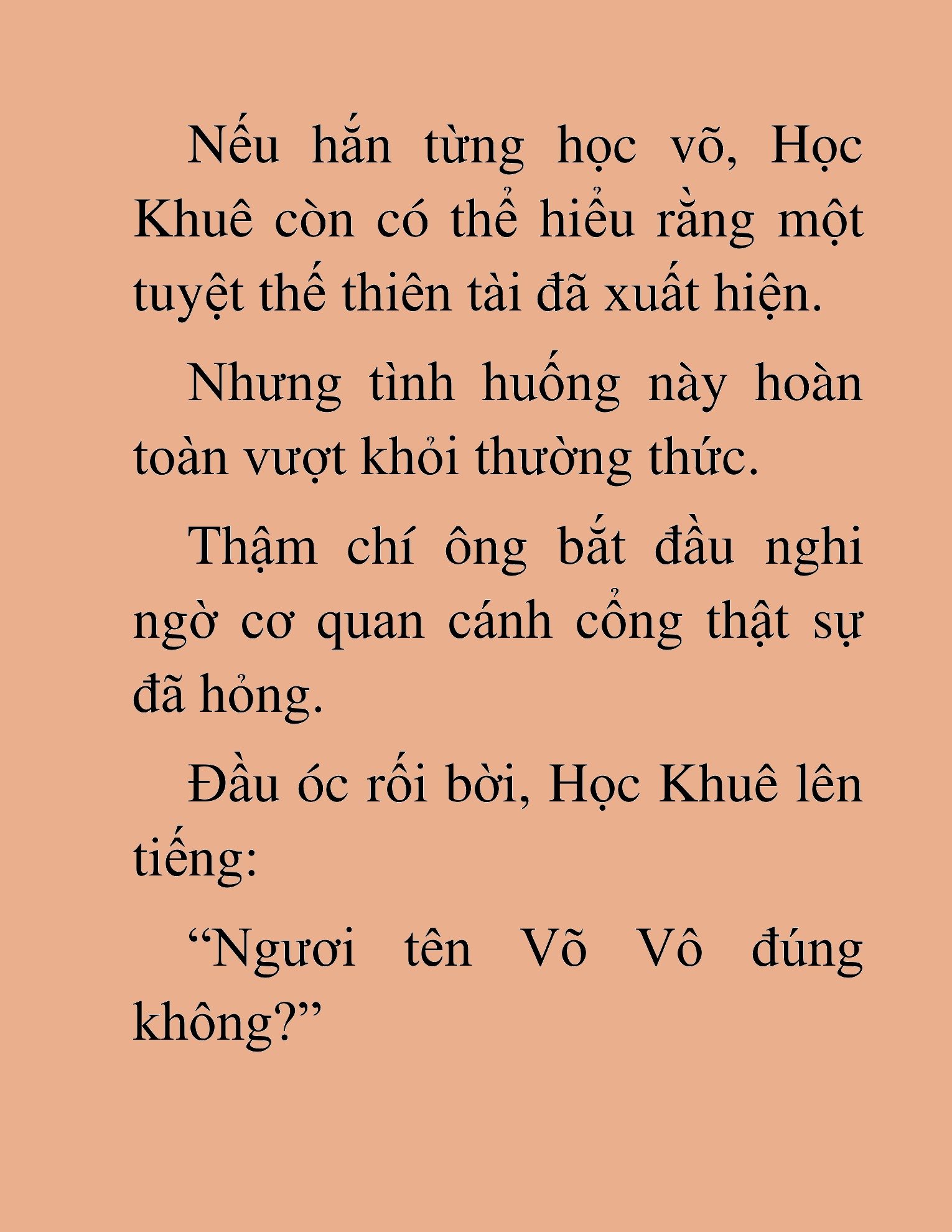 Đọc truyện HAT[NOVEL] Võ Vô Vô Địch - Chap 38