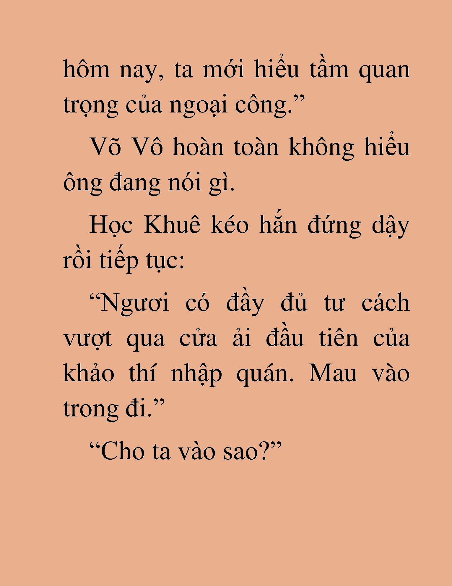 Đọc truyện HAT[NOVEL] Võ Vô Vô Địch - Chap 38