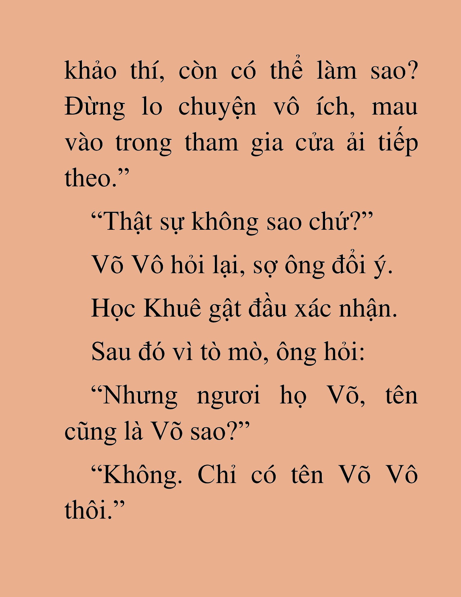 Đọc truyện HAT[NOVEL] Võ Vô Vô Địch - Chap 38