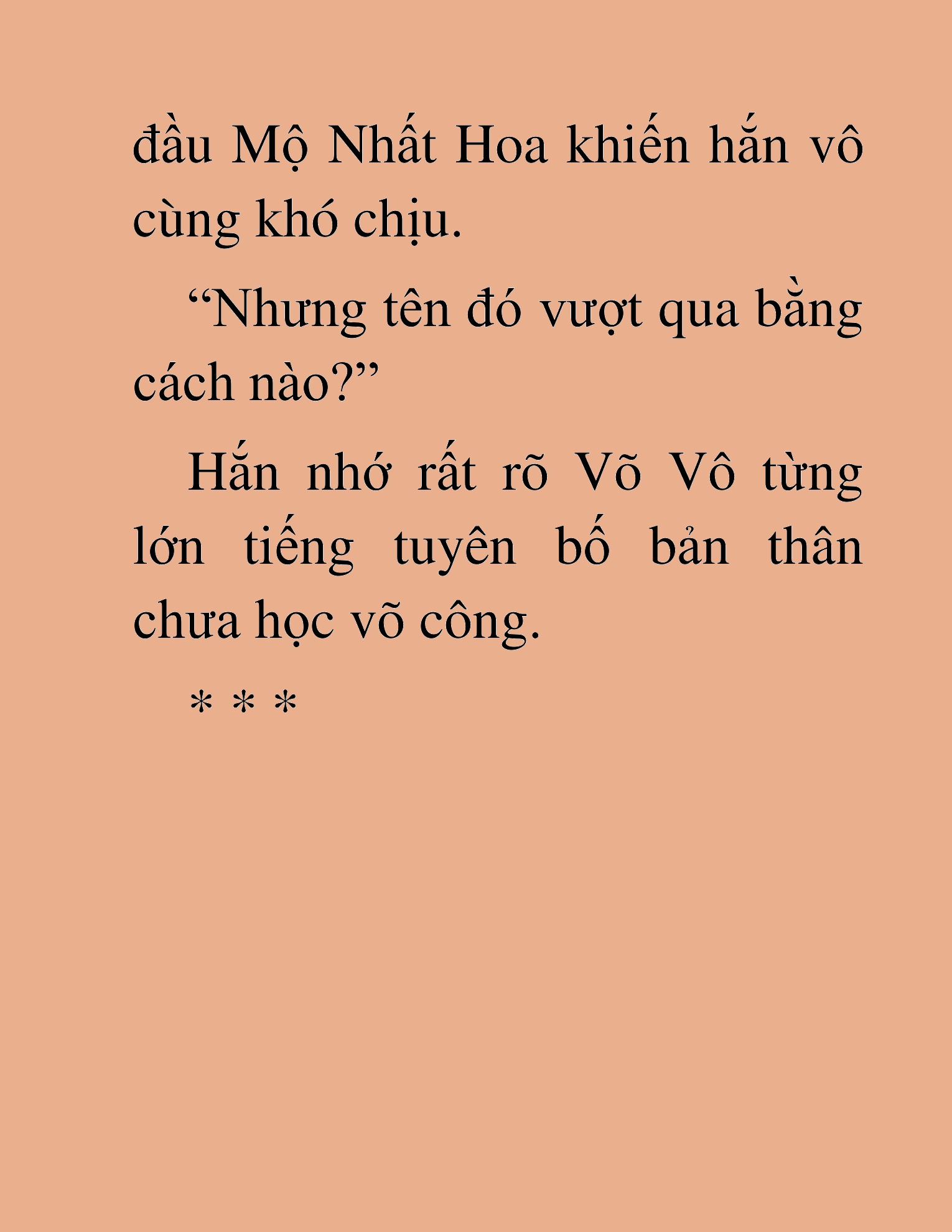 Đọc truyện HAT[NOVEL] Võ Vô Vô Địch - Chap 40
