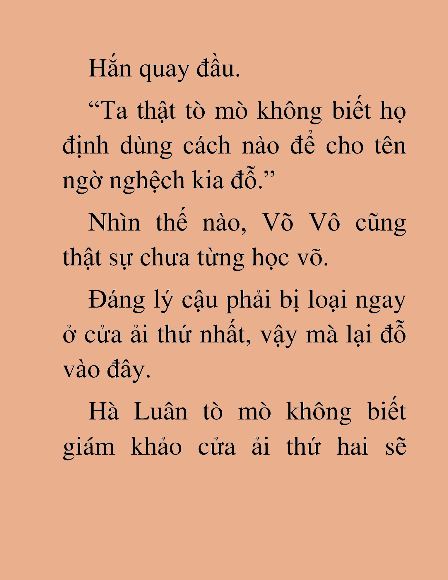 Đọc truyện HAT[NOVEL] Võ Vô Vô Địch - Chap 42