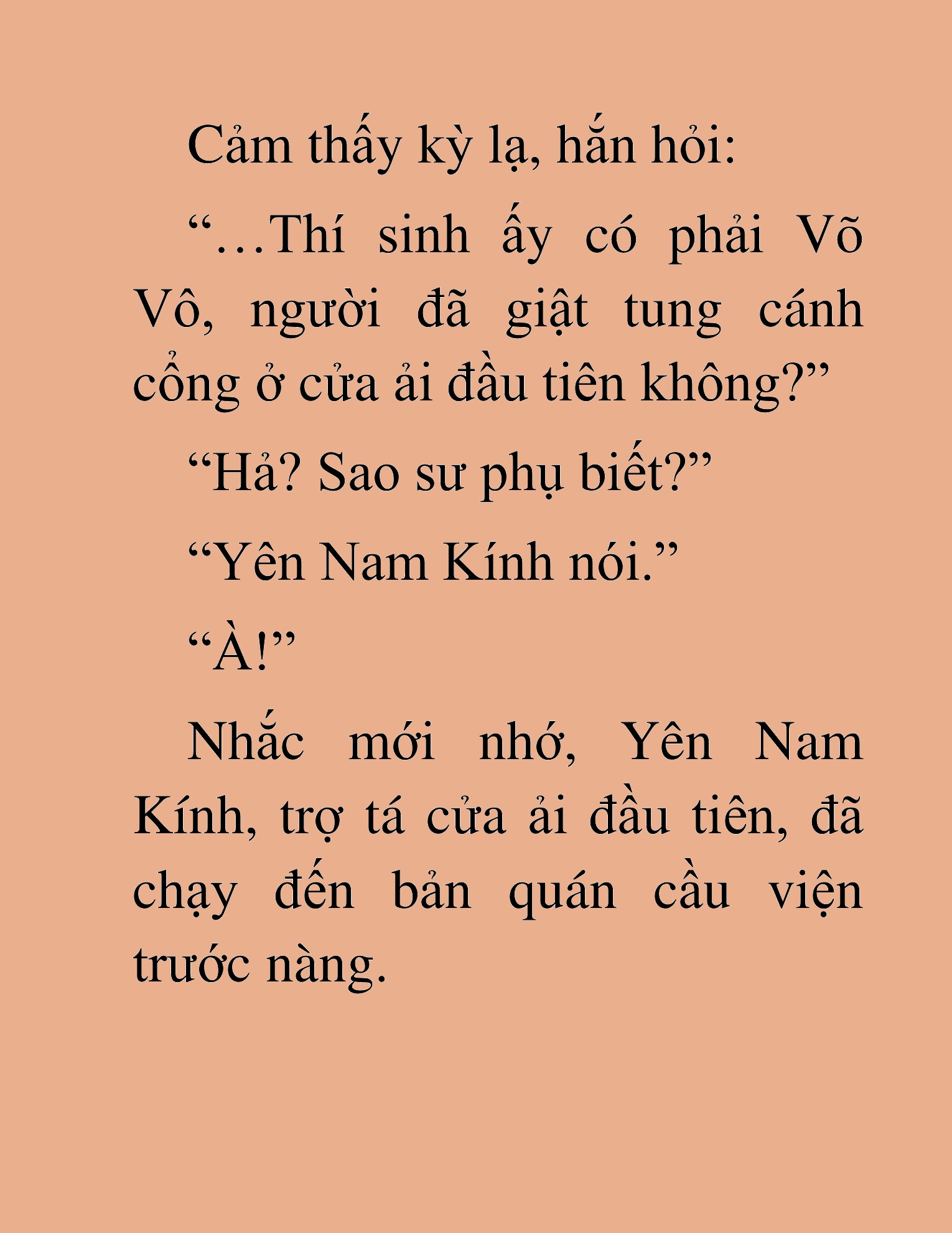Đọc truyện HAT[NOVEL] Võ Vô Vô Địch - Chap 46