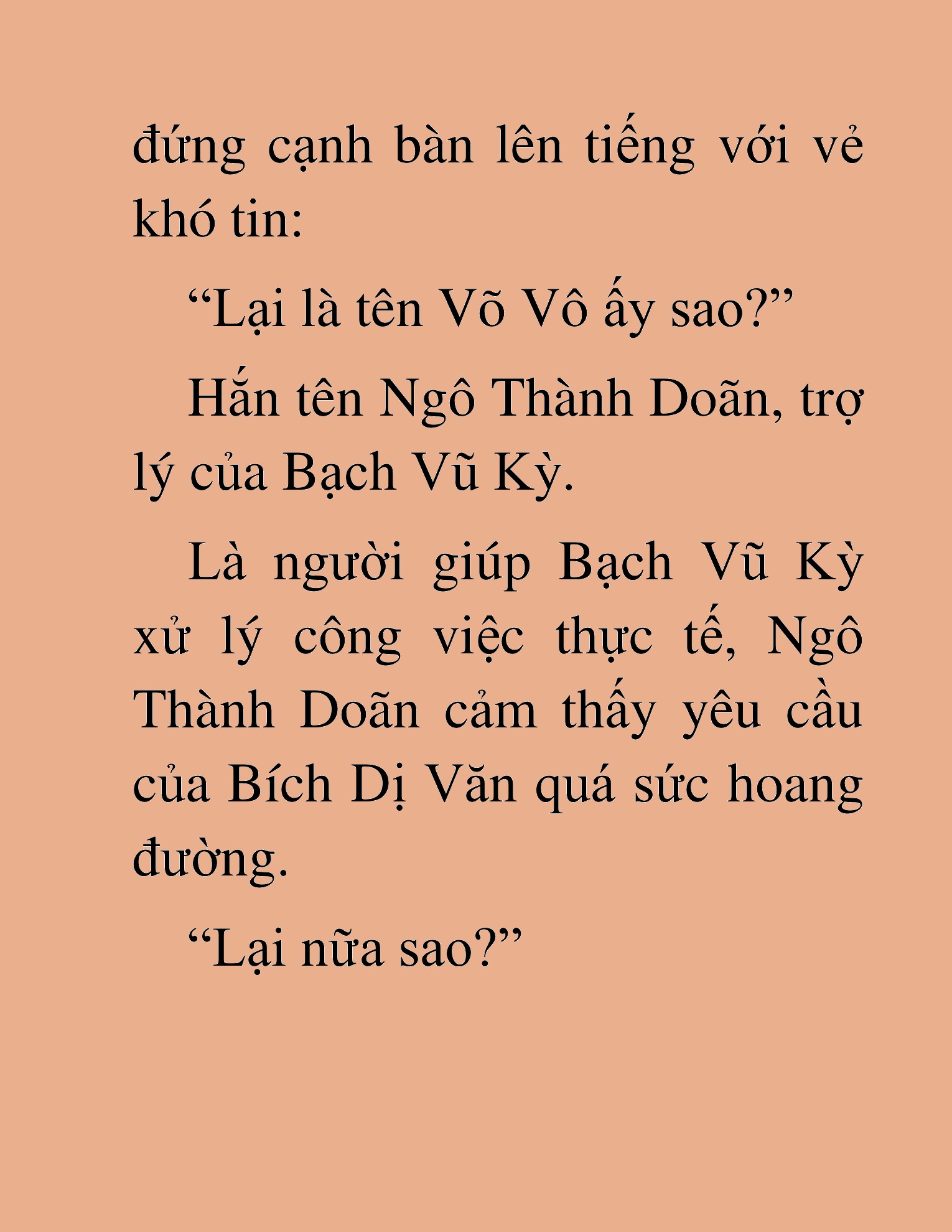 Đọc truyện HAT[NOVEL] Võ Vô Vô Địch - Chap 47