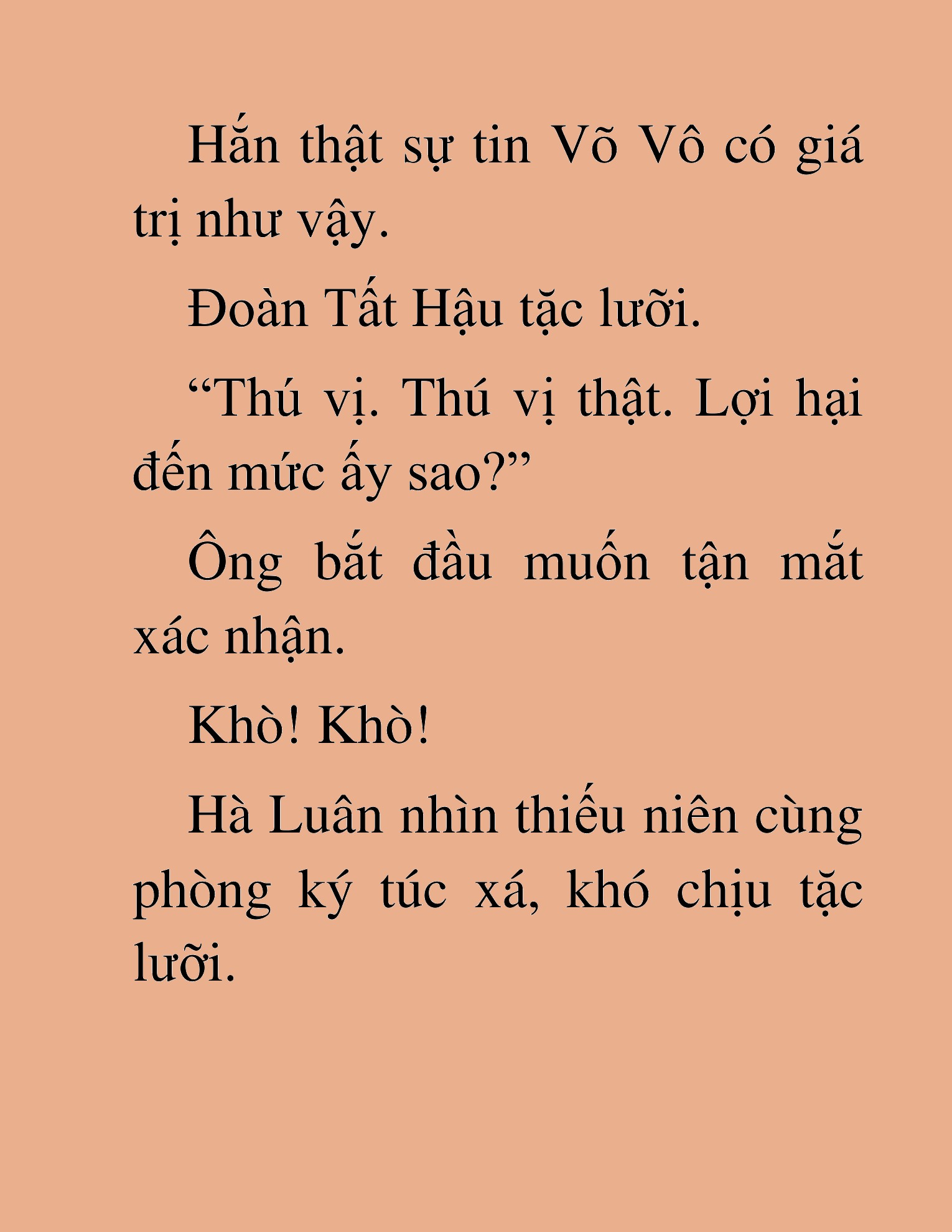 Đọc truyện HAT[NOVEL] Võ Vô Vô Địch - Chap 49