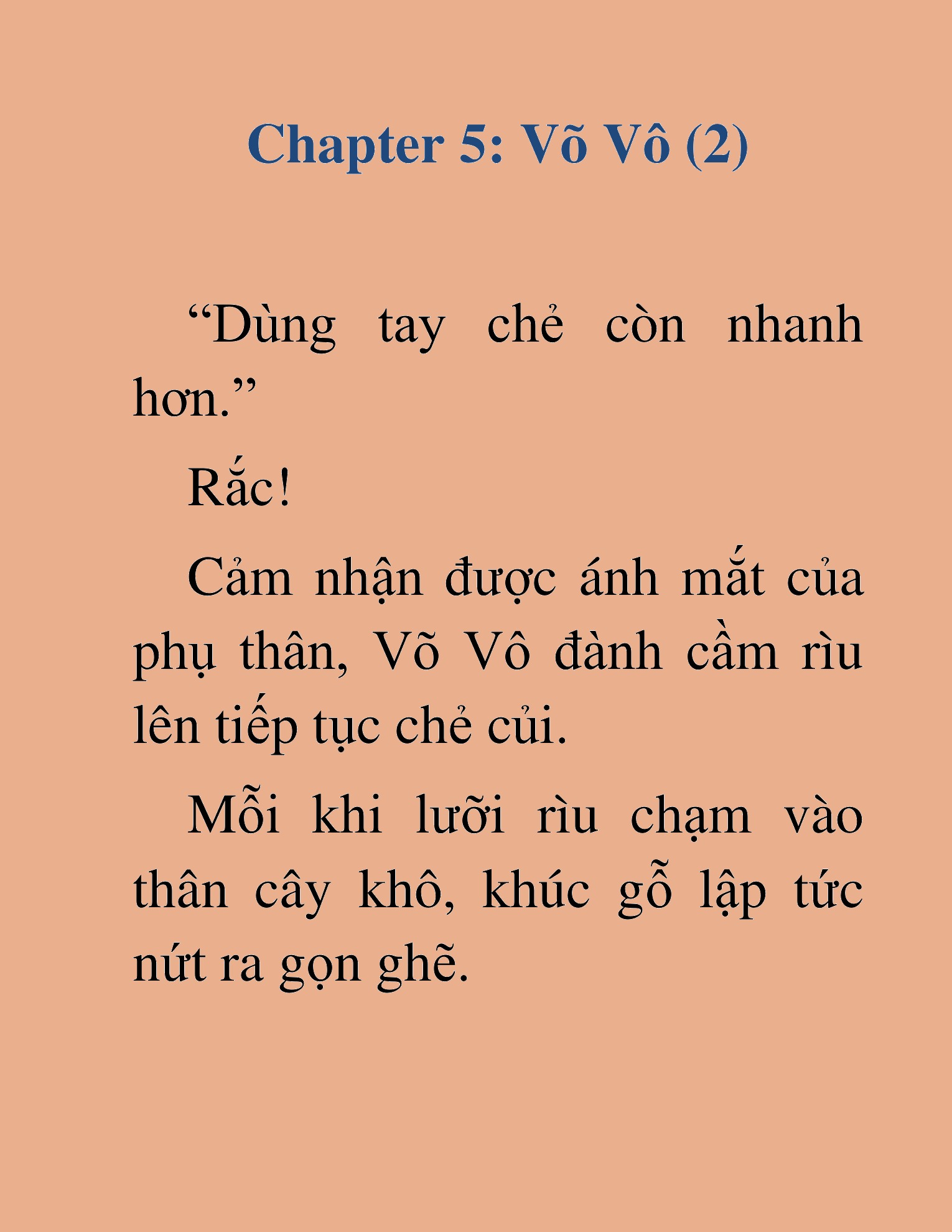 Đọc truyện HAT[NOVEL] Võ Vô Vô Địch - Chap 5