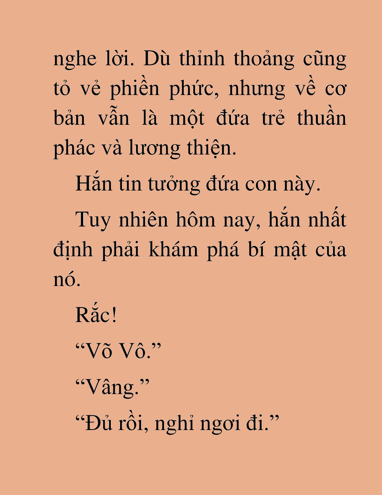Đọc truyện HAT[NOVEL] Võ Vô Vô Địch - Chap 5