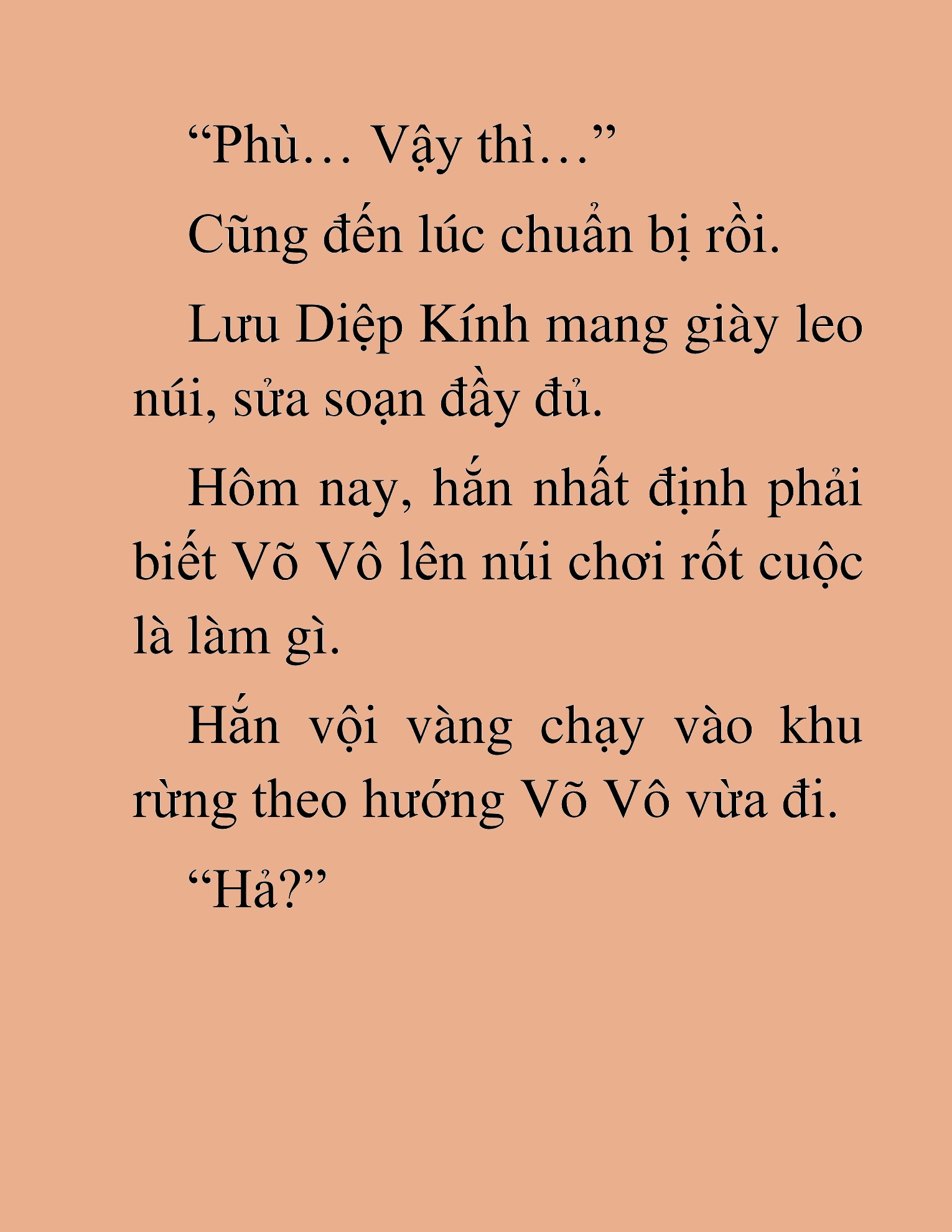 Đọc truyện HAT[NOVEL] Võ Vô Vô Địch - Chap 5
