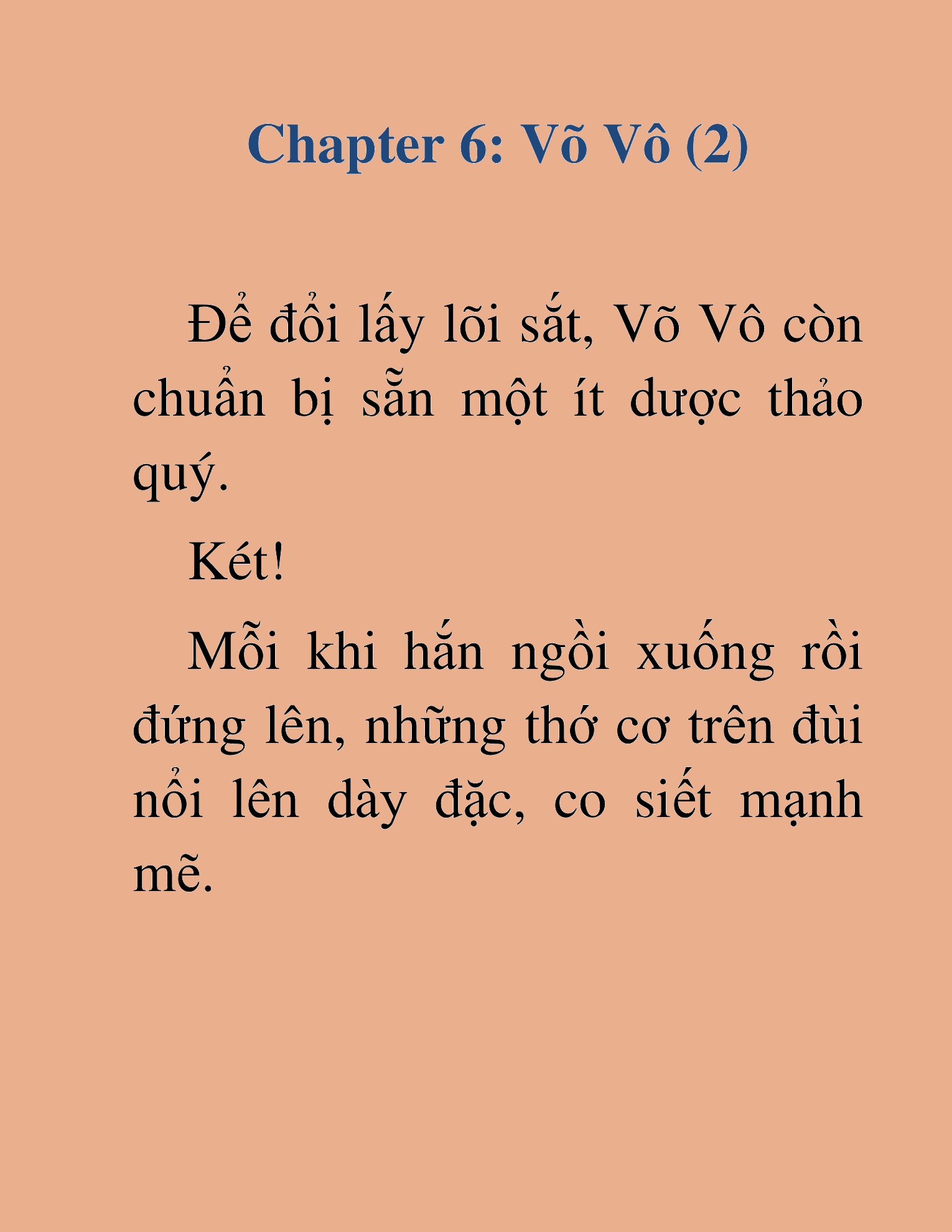 Đọc truyện HAT[NOVEL] Võ Vô Vô Địch - Chap 6
