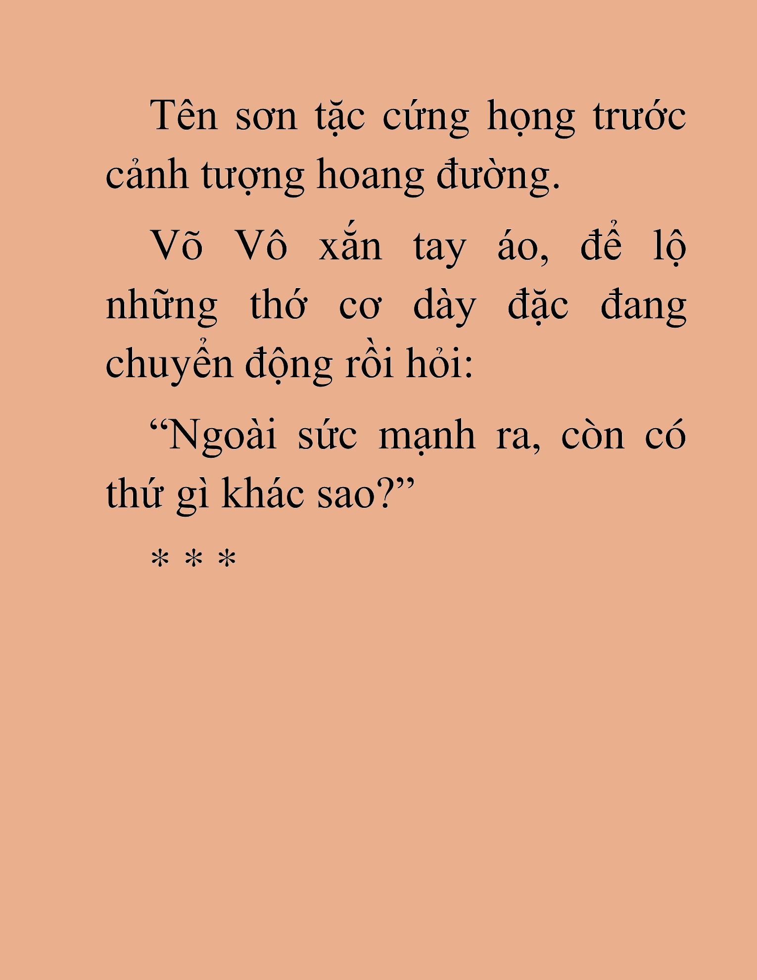 Đọc truyện HAT[NOVEL] Võ Vô Vô Địch - Chap 6
