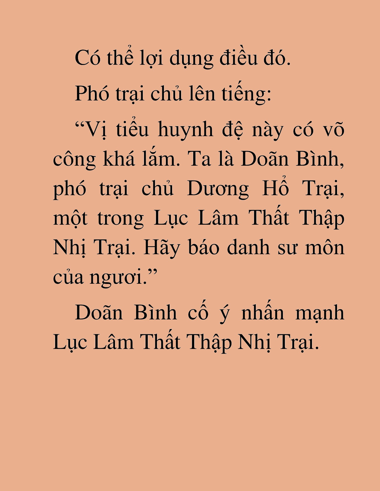 Đọc truyện HAT[NOVEL] Võ Vô Vô Địch - Chap 8