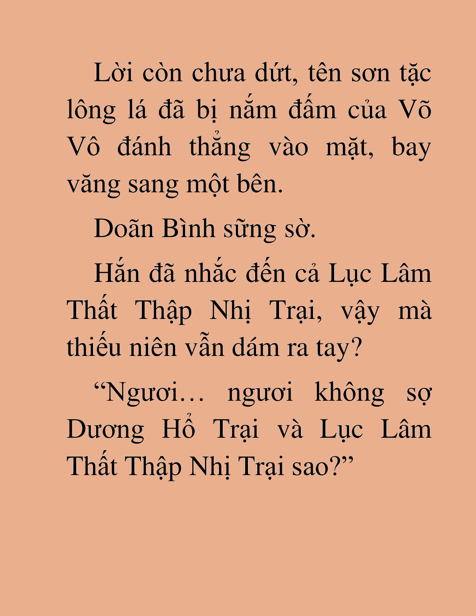 Đọc truyện HAT[NOVEL] Võ Vô Vô Địch - Chap 8