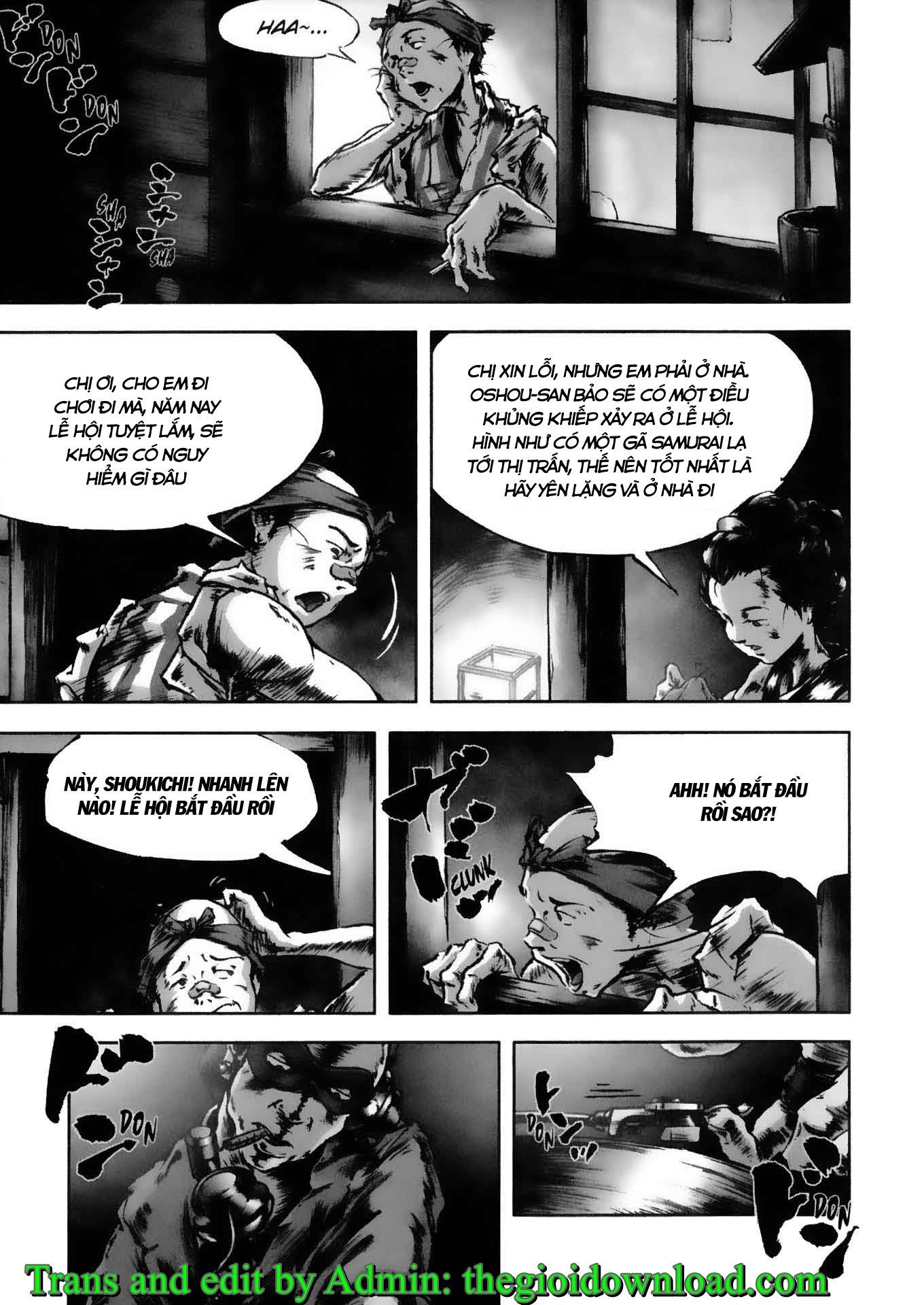 Đọc truyện Afro Samurai - Chap 4