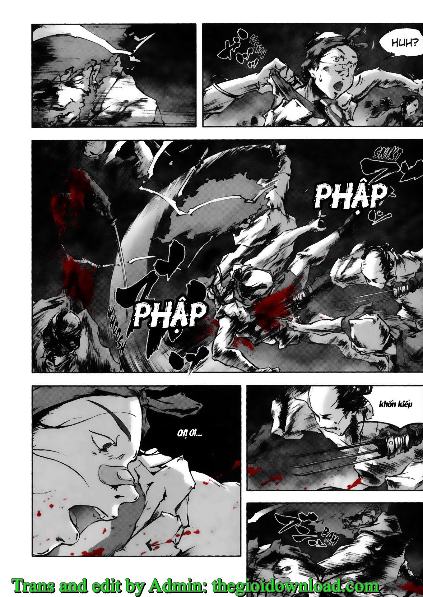 Đọc truyện Afro Samurai - Chap 4