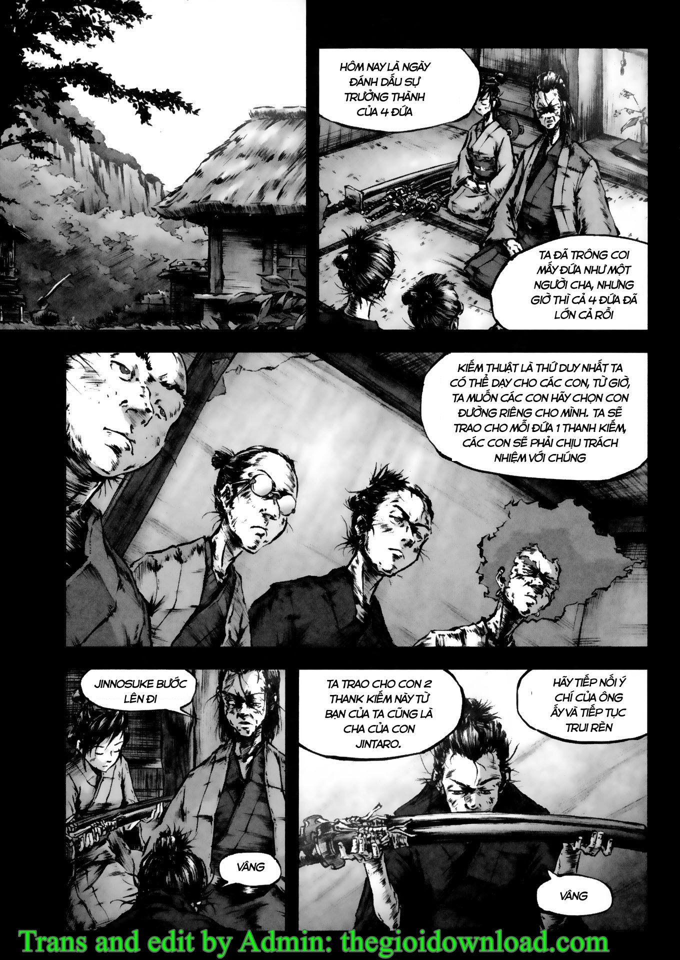Đọc truyện Afro Samurai - Chap 9