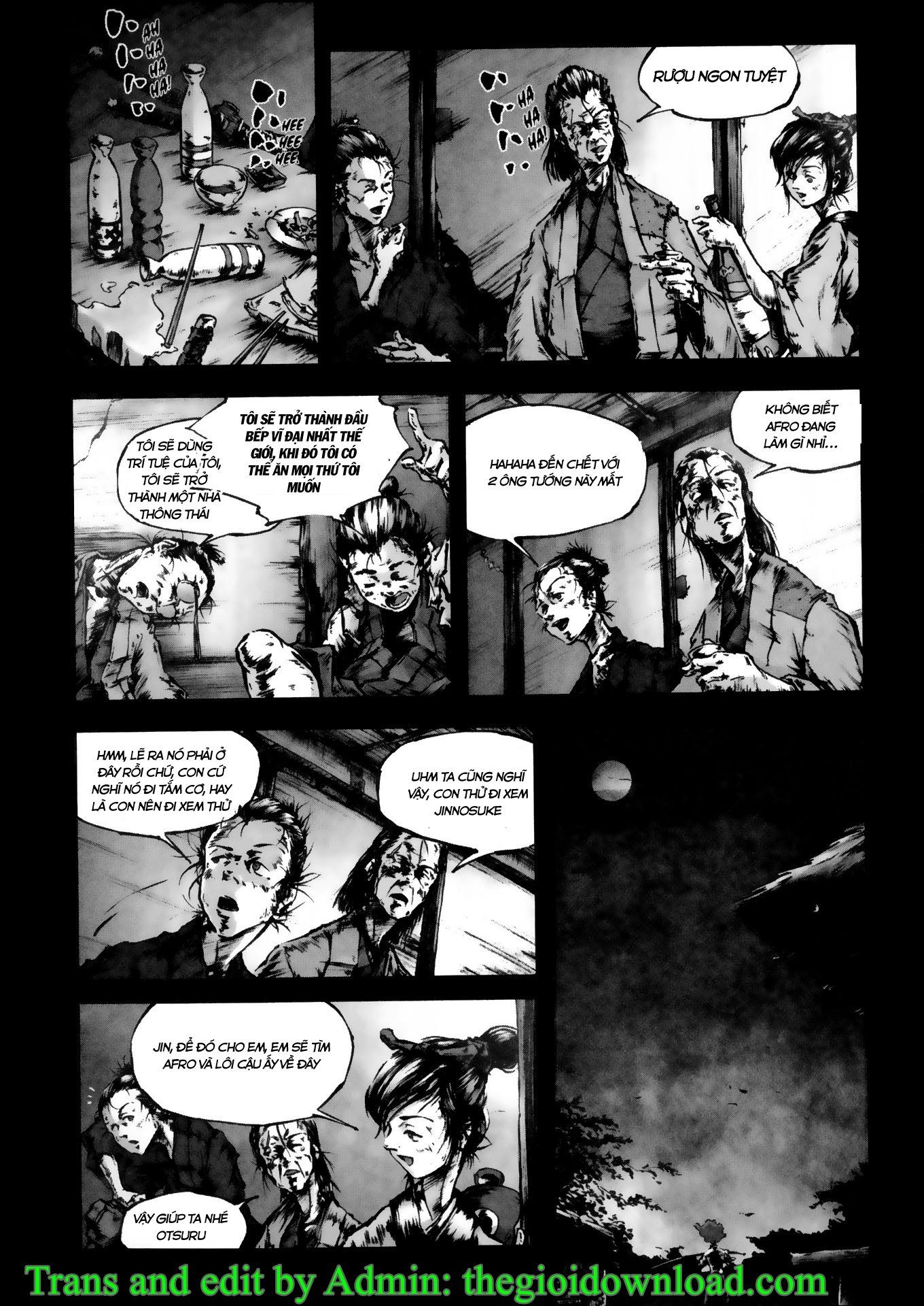 Đọc truyện Afro Samurai - Chap 9