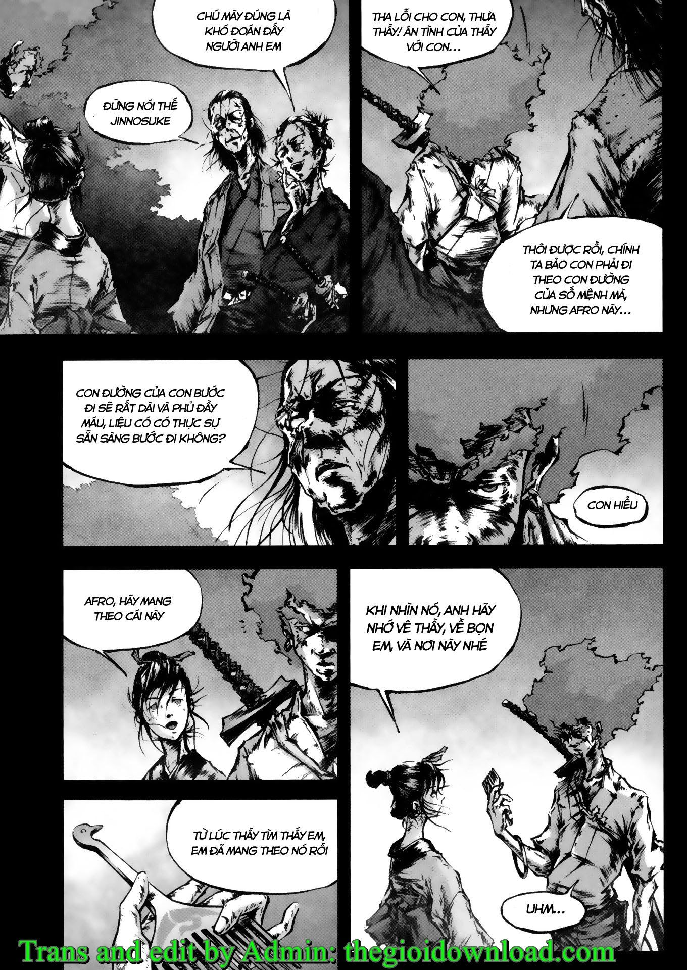 Đọc truyện Afro Samurai - Chap 9