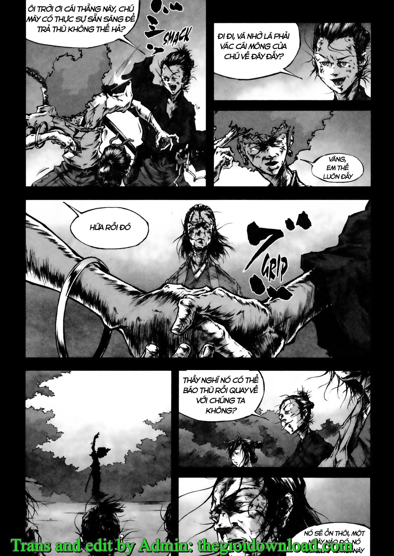 Đọc truyện Afro Samurai - Chap 9