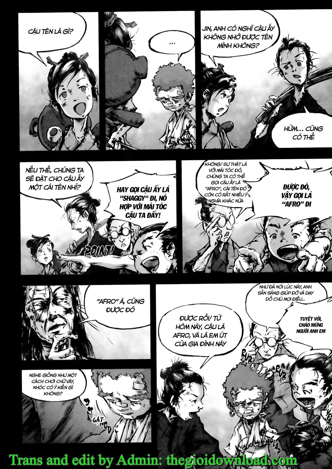 Đọc truyện Afro Samurai - Chap 8